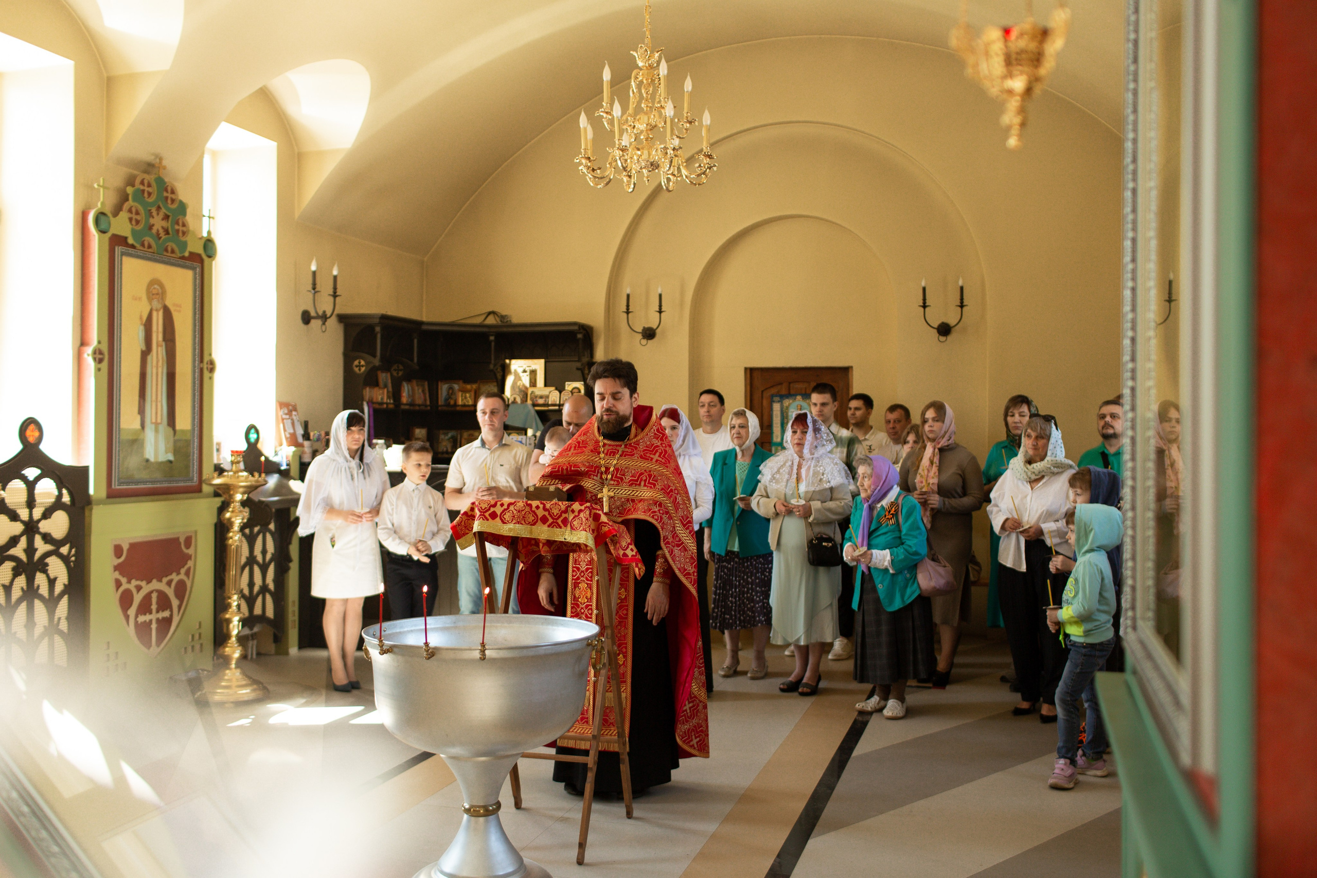 Крещение Киры. Свадебный и Семейный фотограф в Москве Александра Вайпер