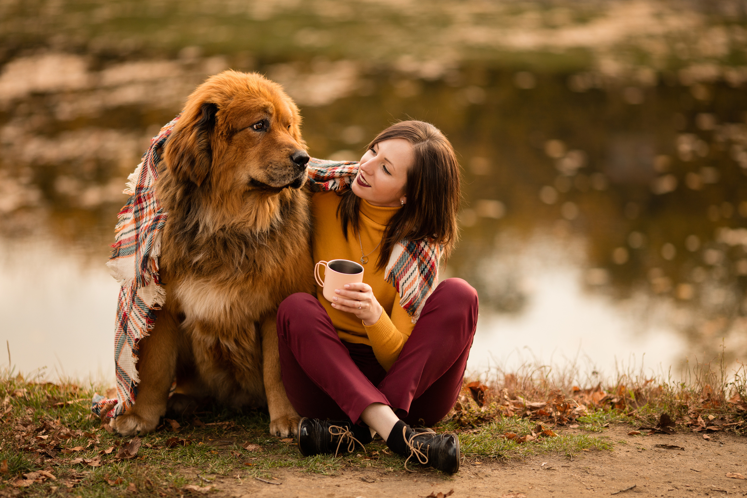 Сказочная фотосессия с животными. Семейный и детский фотограф в Москве Олеся Маркина