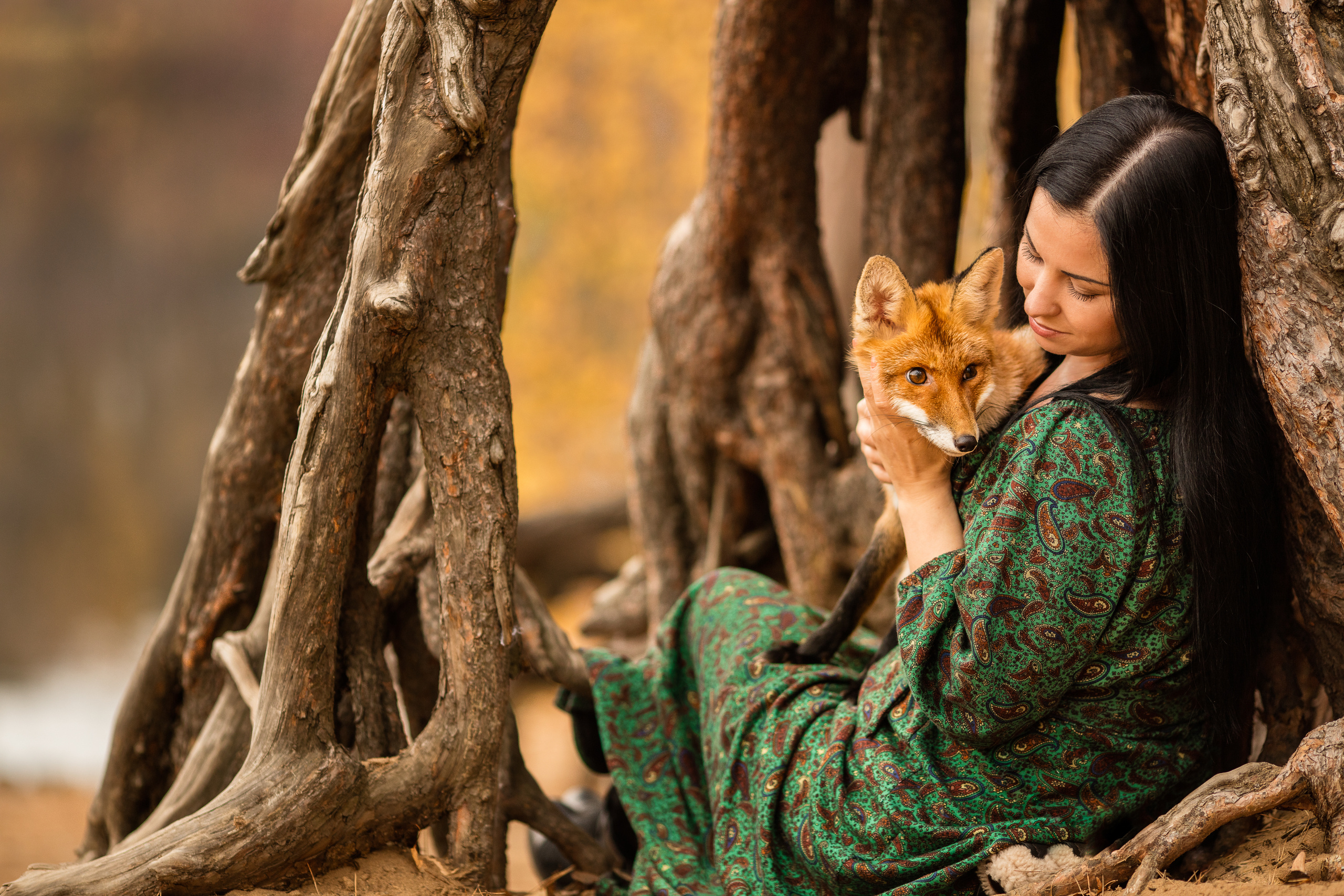 Сказочная фотосессия с животными. Семейный и детский фотограф в Москве Олеся Маркина