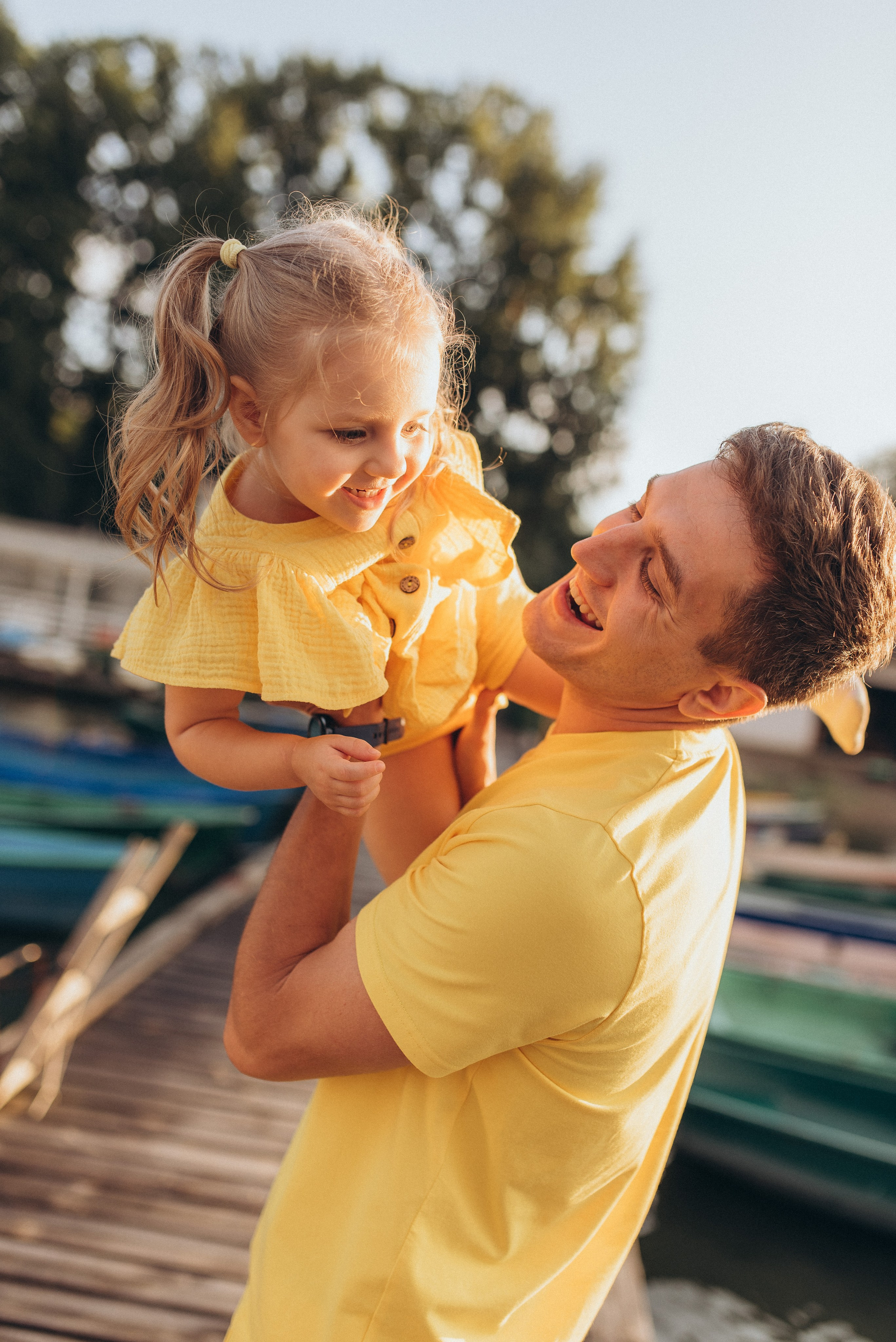 Летняя прогулка на закате. Семейный фотограф в Москве Екатерина Север