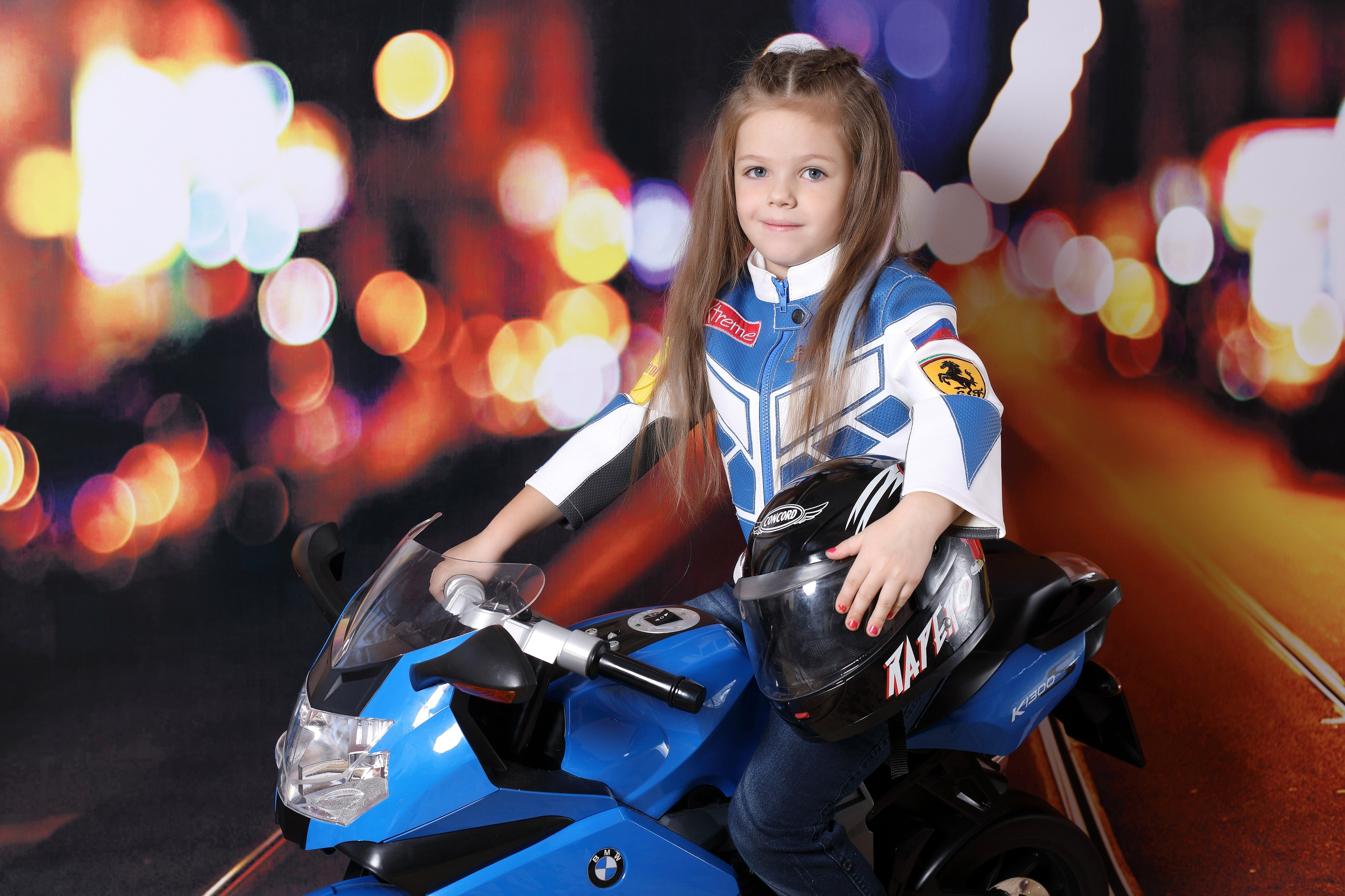 Байкер. Детская выездная фотостудия