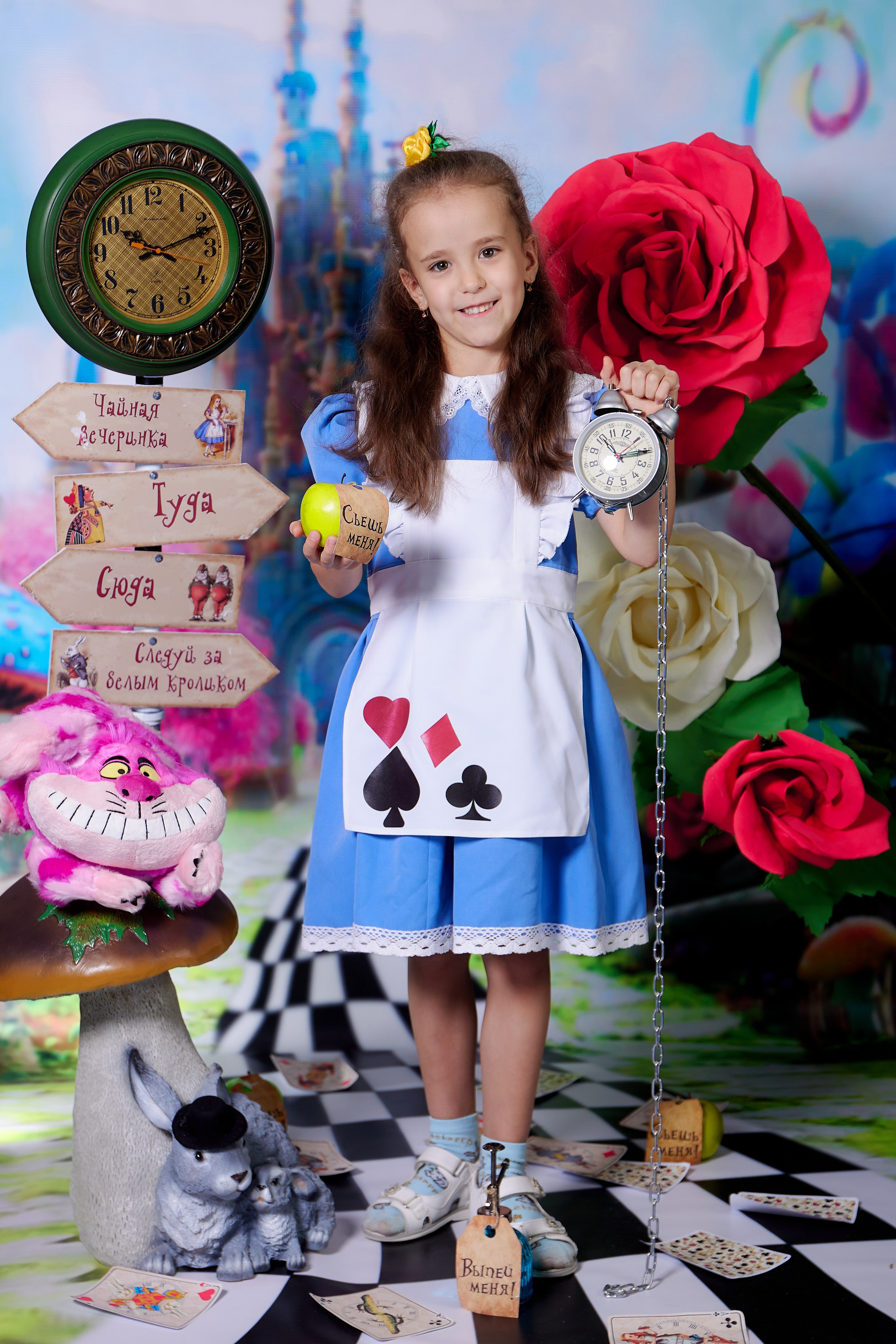Алиса в стране чудес. Детская выездная фотостудия
