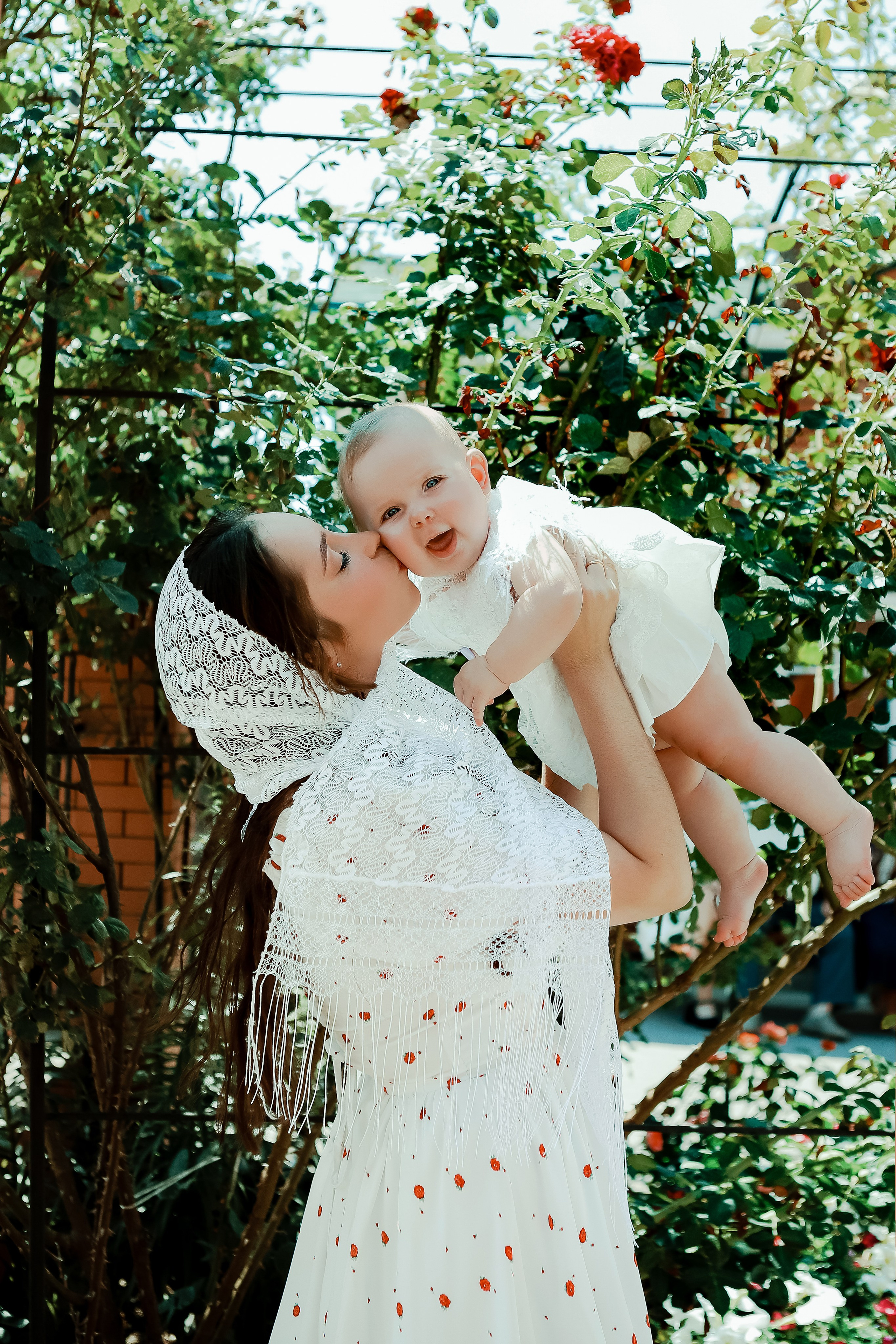 Таинство Крещения Отца и Дочери. Свадебный фотограф Евгения Фролова г. Каменск-Шахтинский, Донецк, Ростов