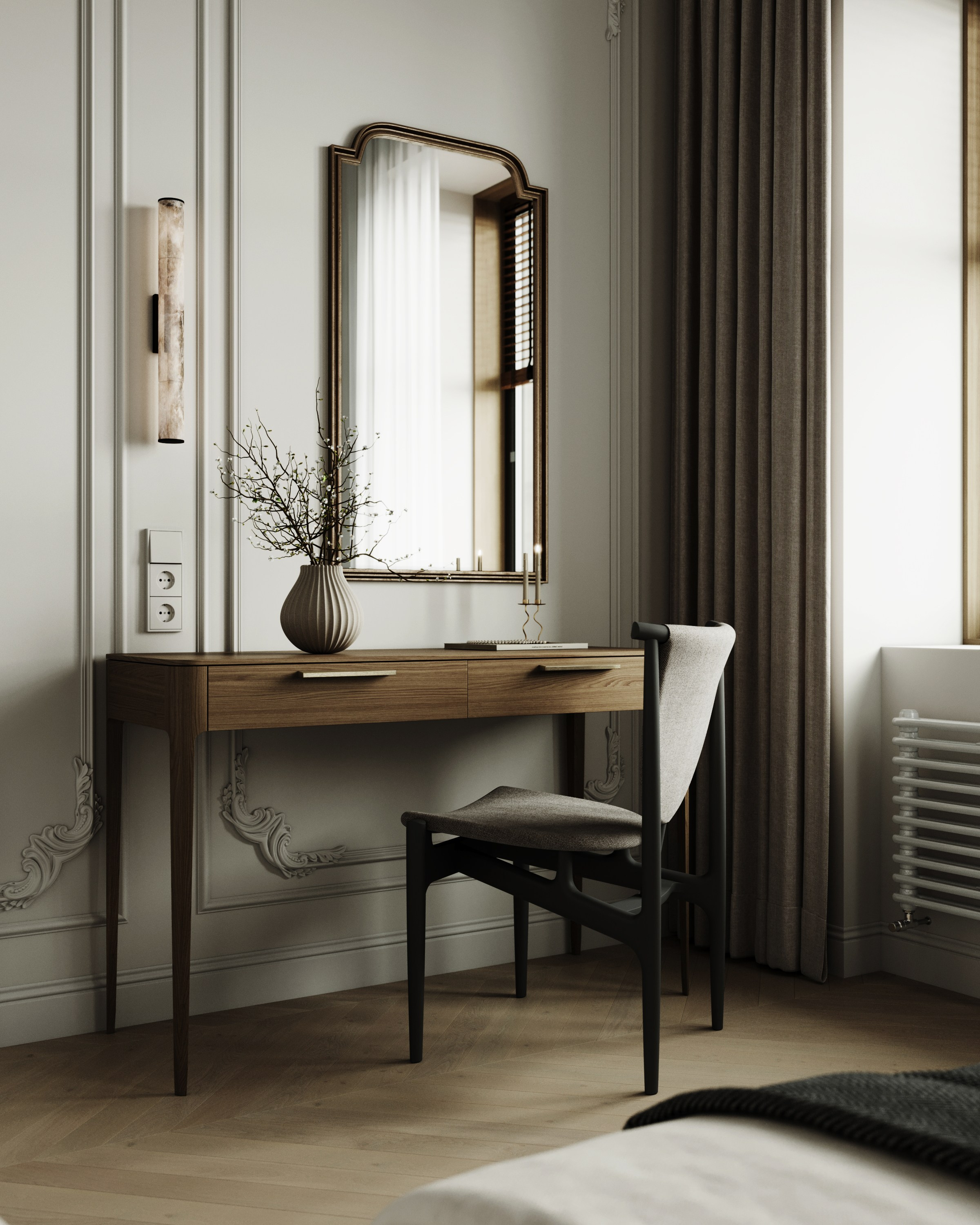 Квартира для молодой семьи. Создание 3д визуализаций. Анимированное видео. Сборка сцен