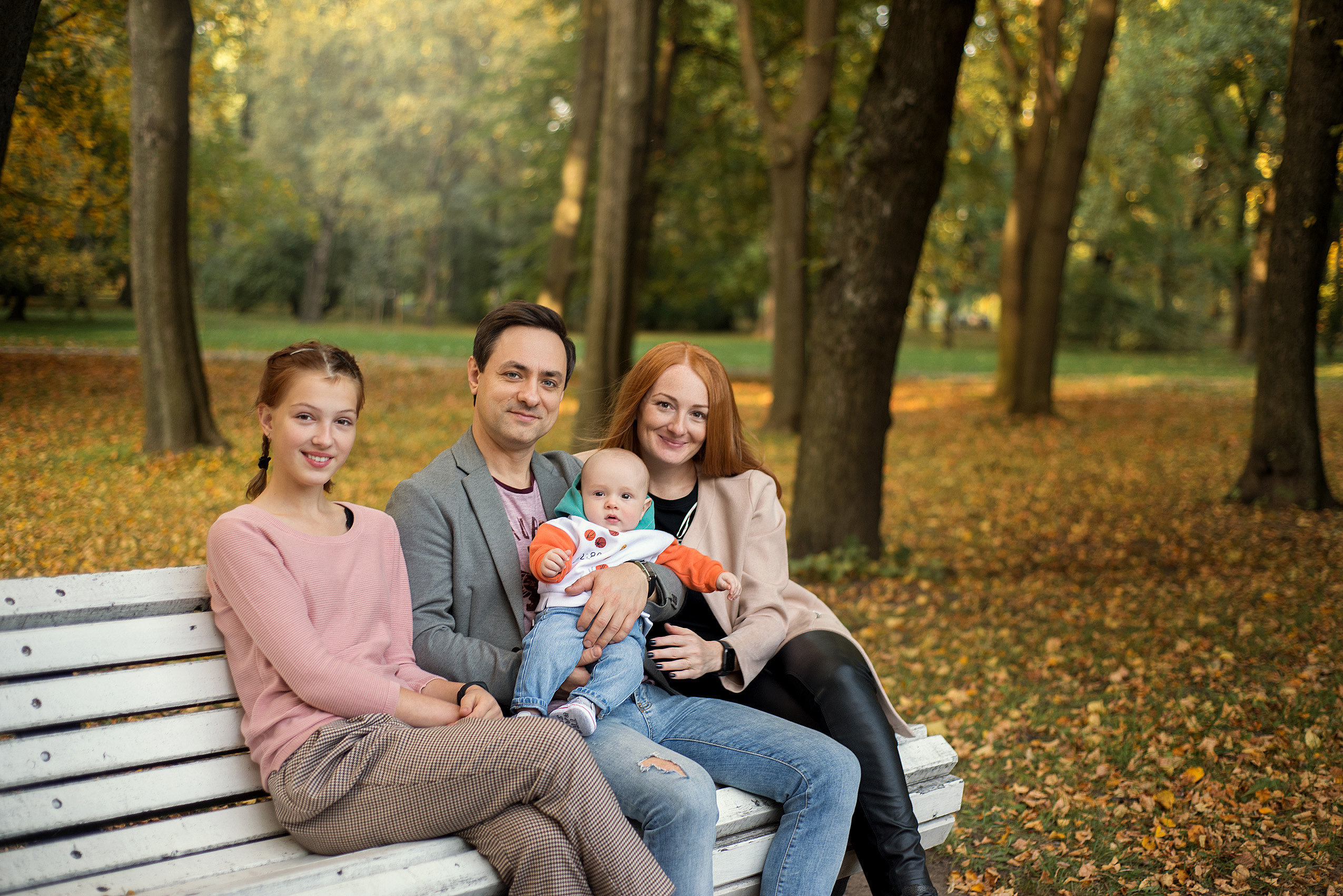 Семейная прогулка. Женский фотограф Санкт-Петербург Александра Колий