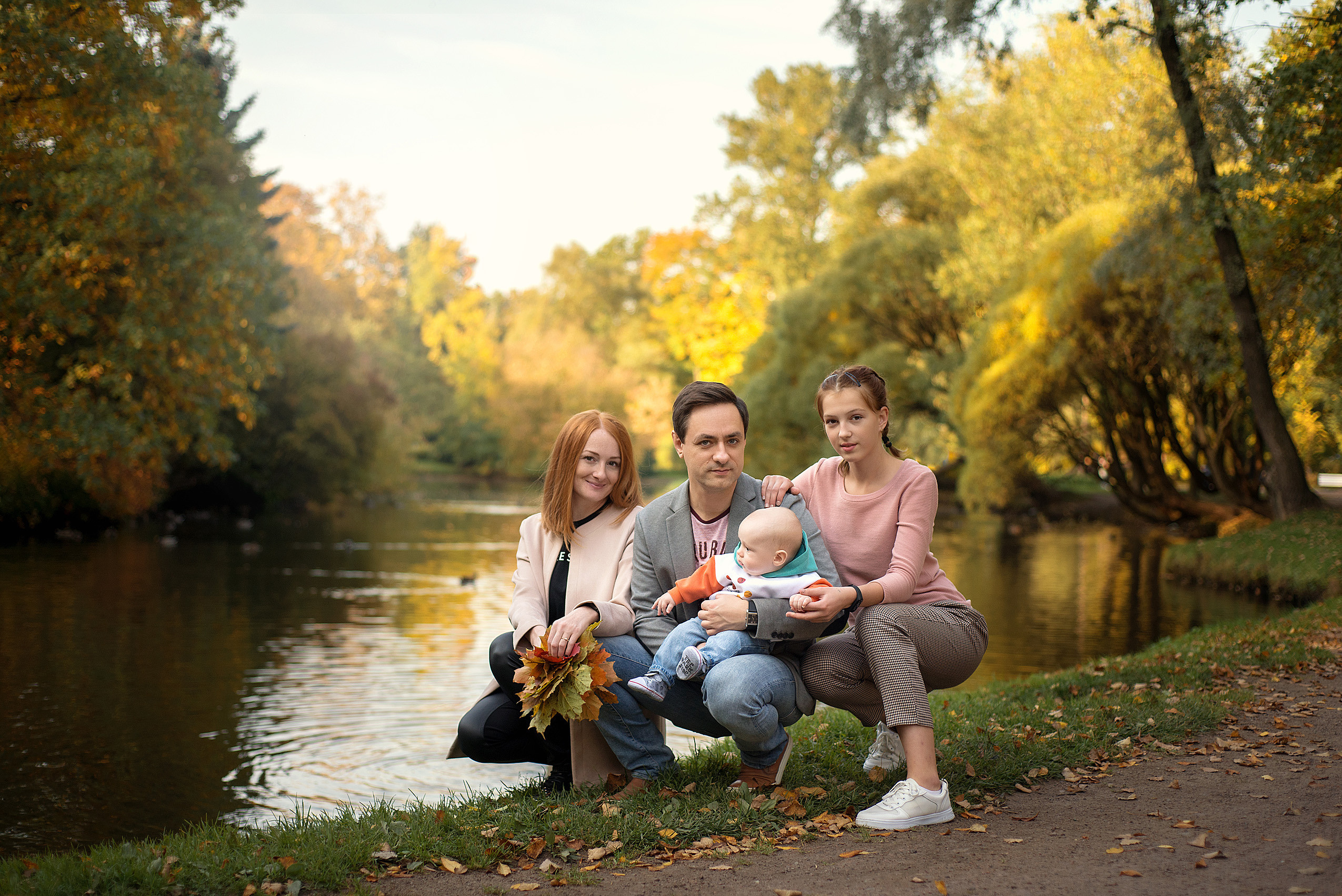 Семейная прогулка. Женский фотограф Санкт-Петербург Александра Колий