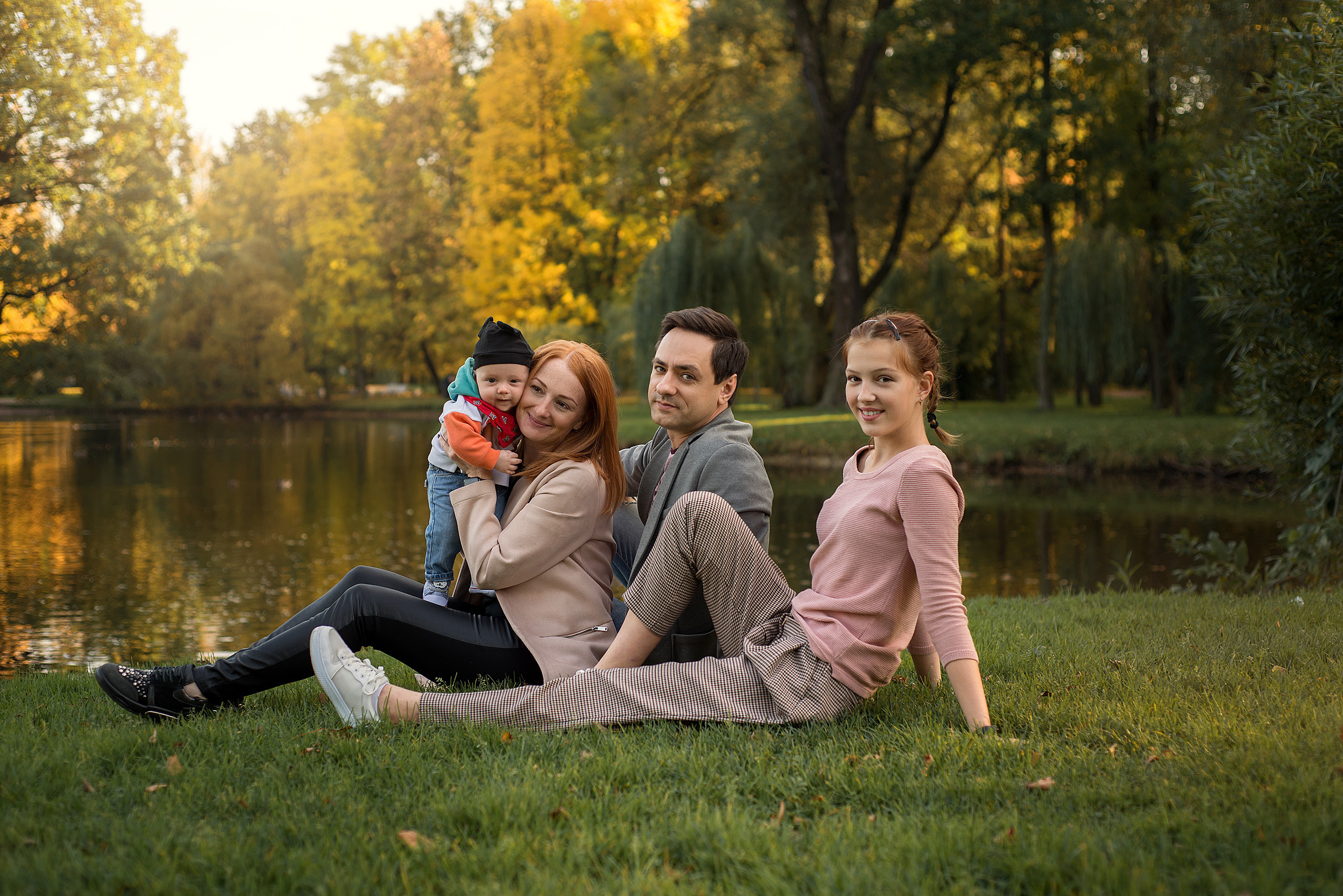 Семейная прогулка. Женский фотограф Санкт-Петербург Александра Колий