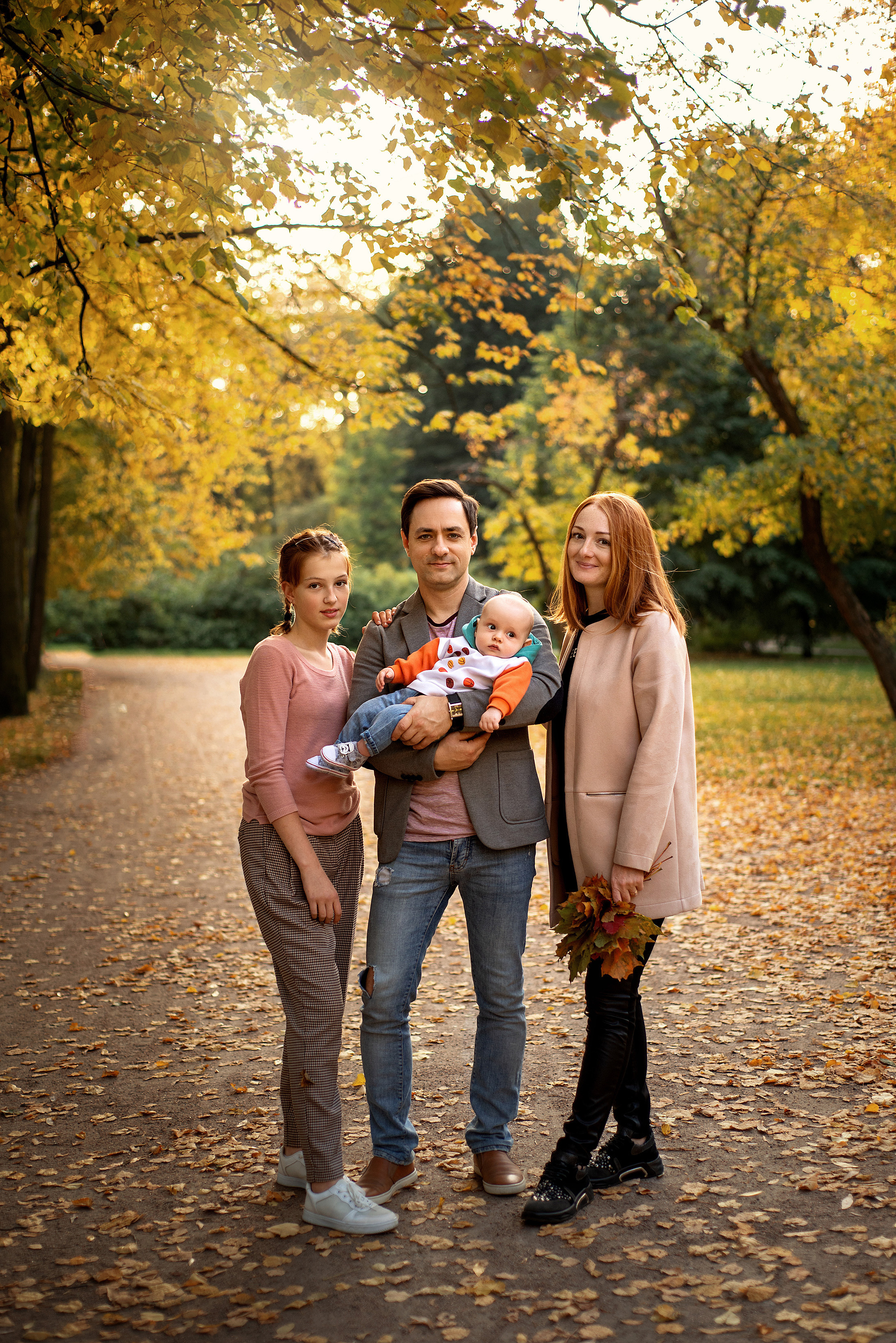 Семейная прогулка. Женский фотограф Санкт-Петербург Александра Колий