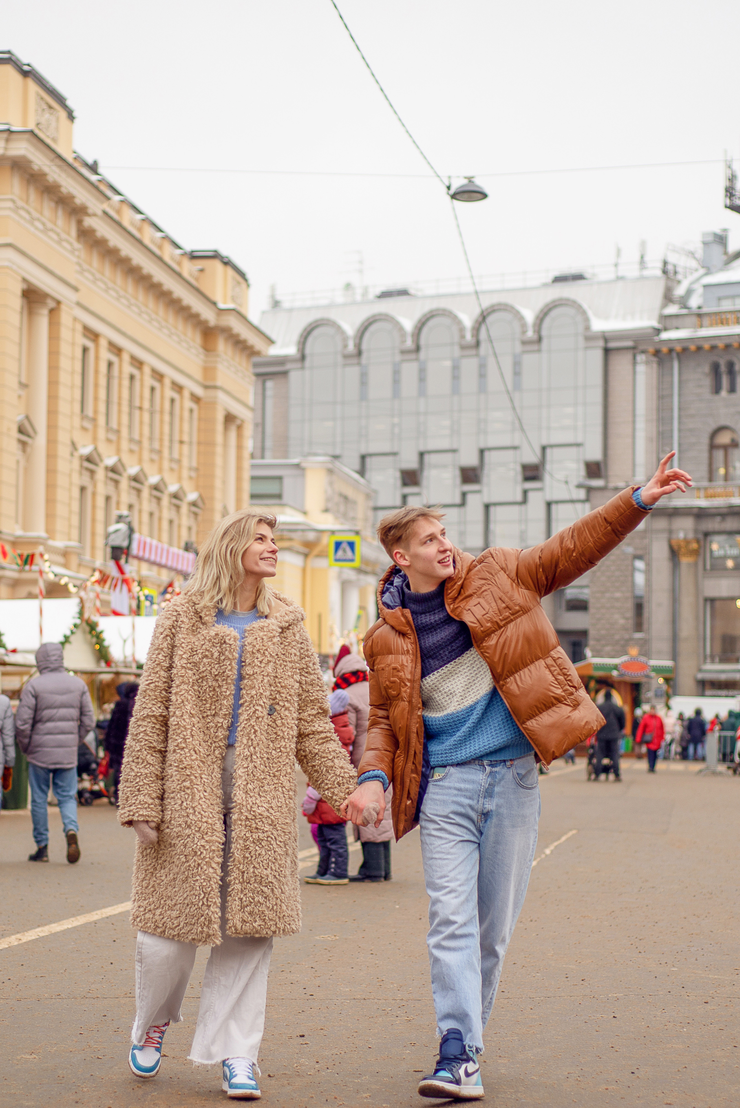 Рита и Даня (уличная). Женский фотограф Санкт-Петербург Александра Колий