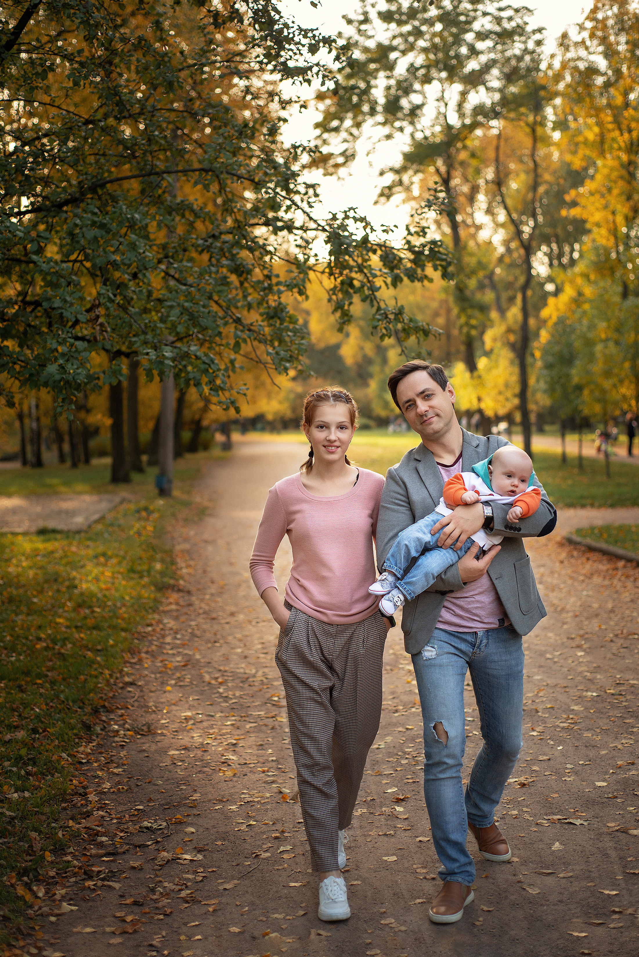 Семейная прогулка. Женский фотограф Санкт-Петербург Александра Колий
