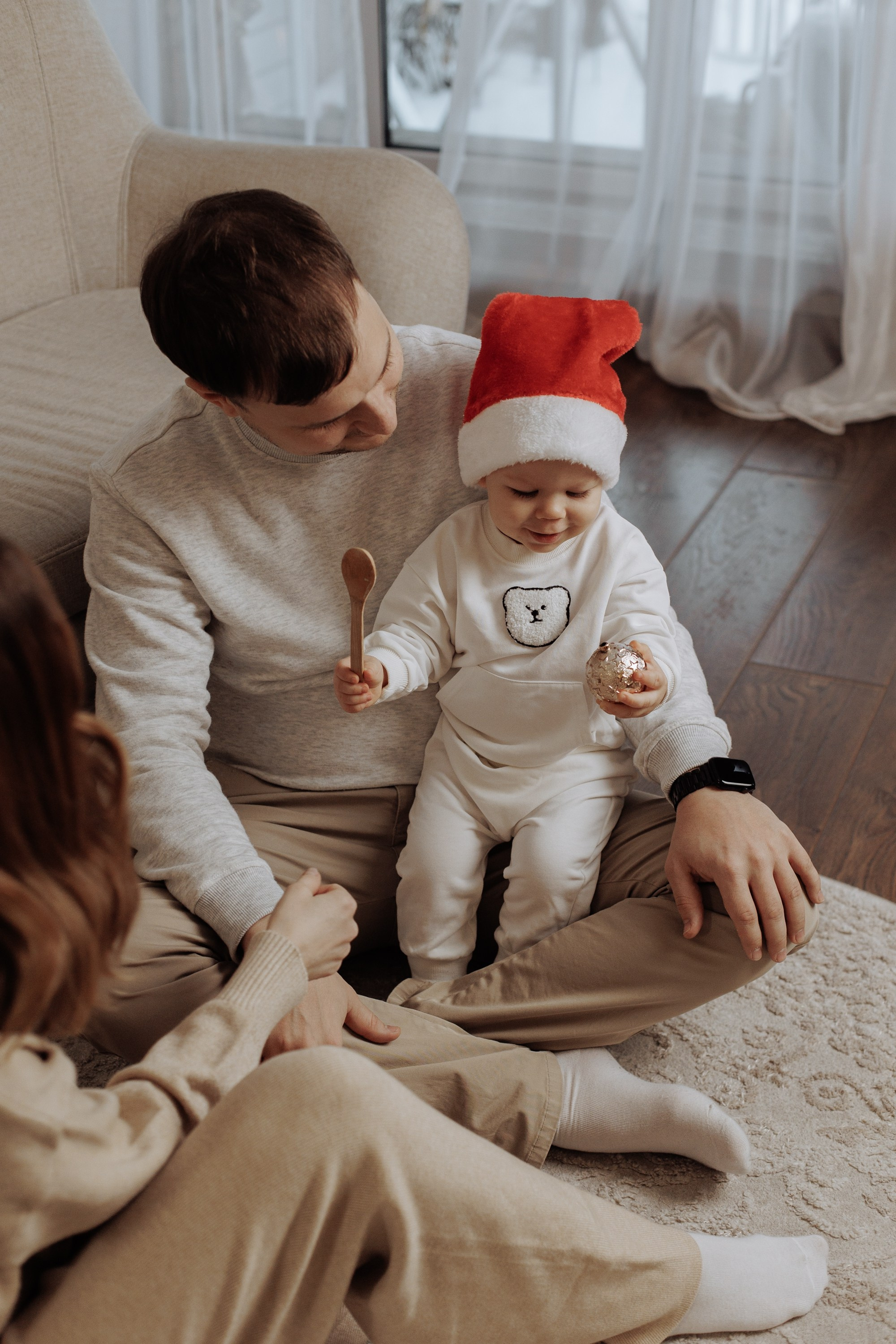 Семейная фотосессия «студия». Свадебный фотограф