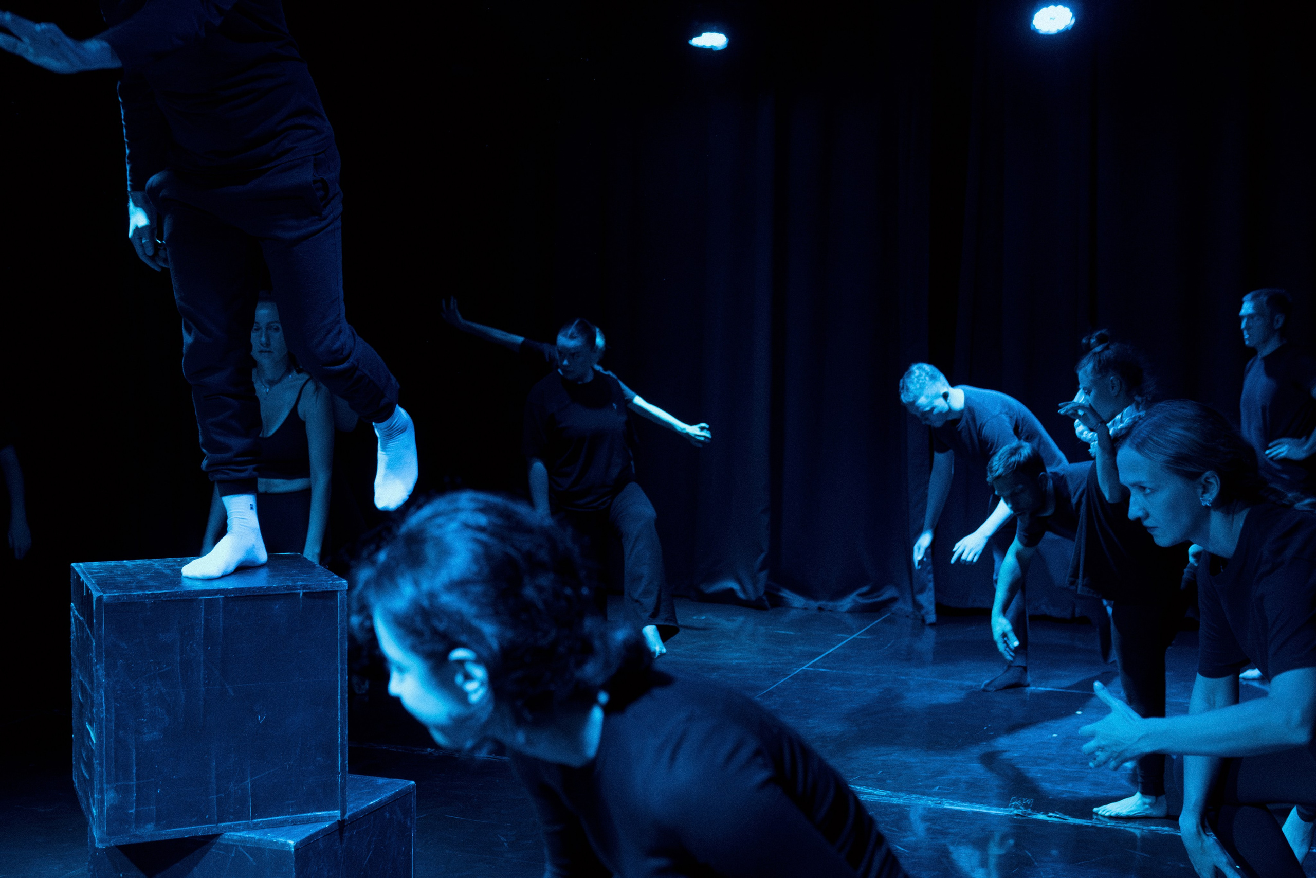 Показ группы Advanced 7 — Физический театр. Репортажный и портретный фотограф Андрей Гаровский