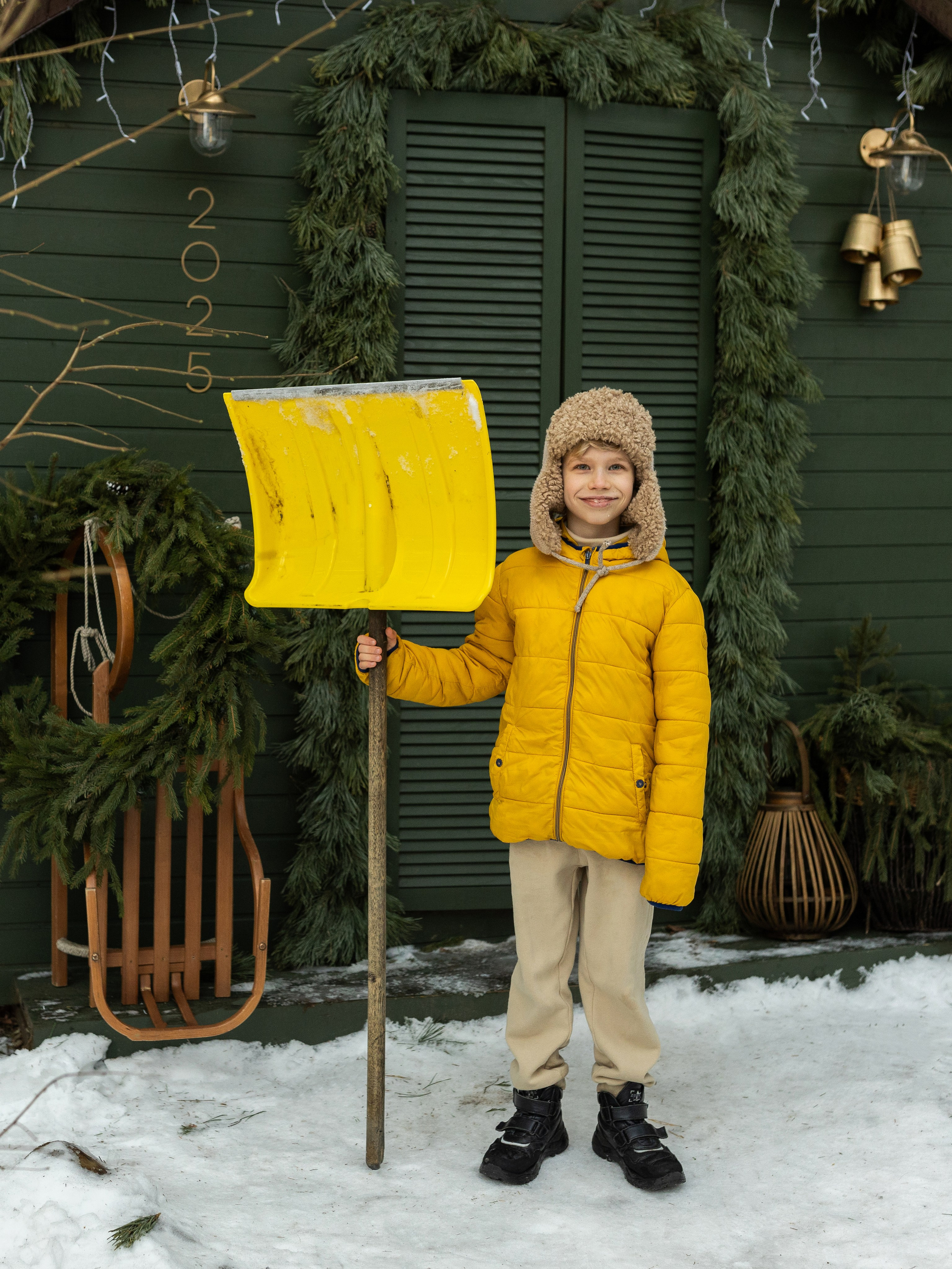 Зима в Кантри Хаус (загородная локация). Семейный и детский фотограф в Москве Олеся Маркина
