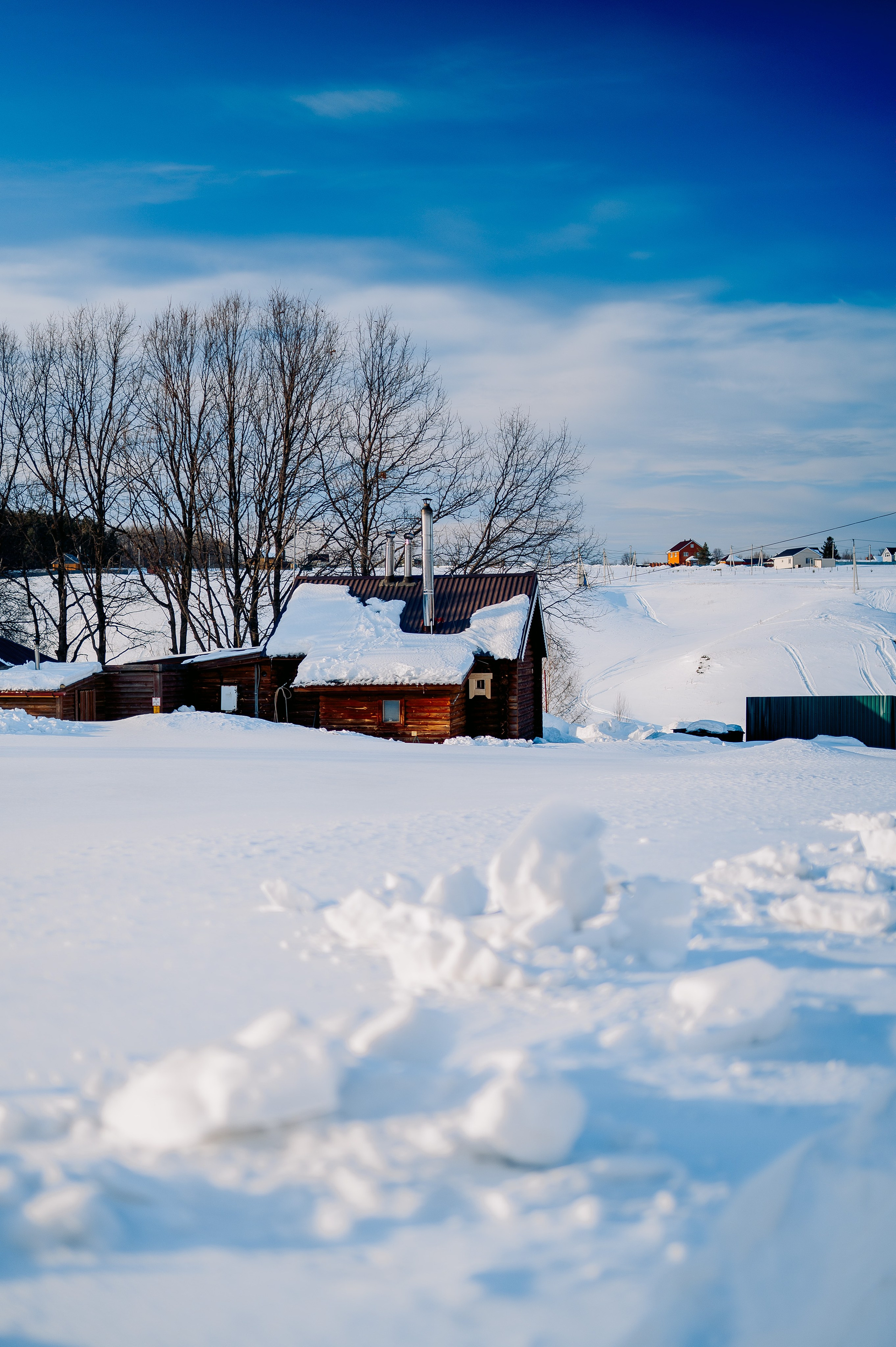 База отдыха «Заимка», Чувашия, февраль 2024. Фотограф Александр Золотых