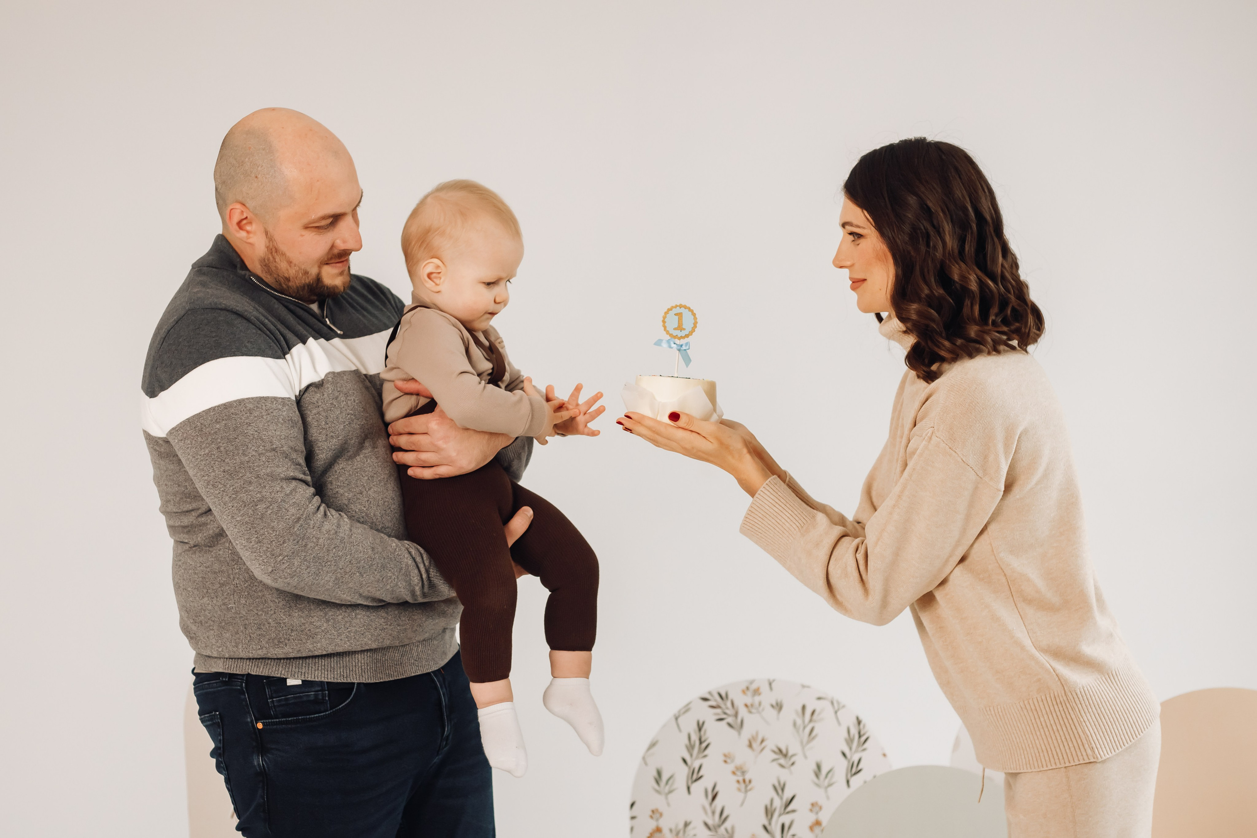 Семейная фотосессия в студии. Свадебный и семейный фотограф в Краснодарском крае Мария Данилкина