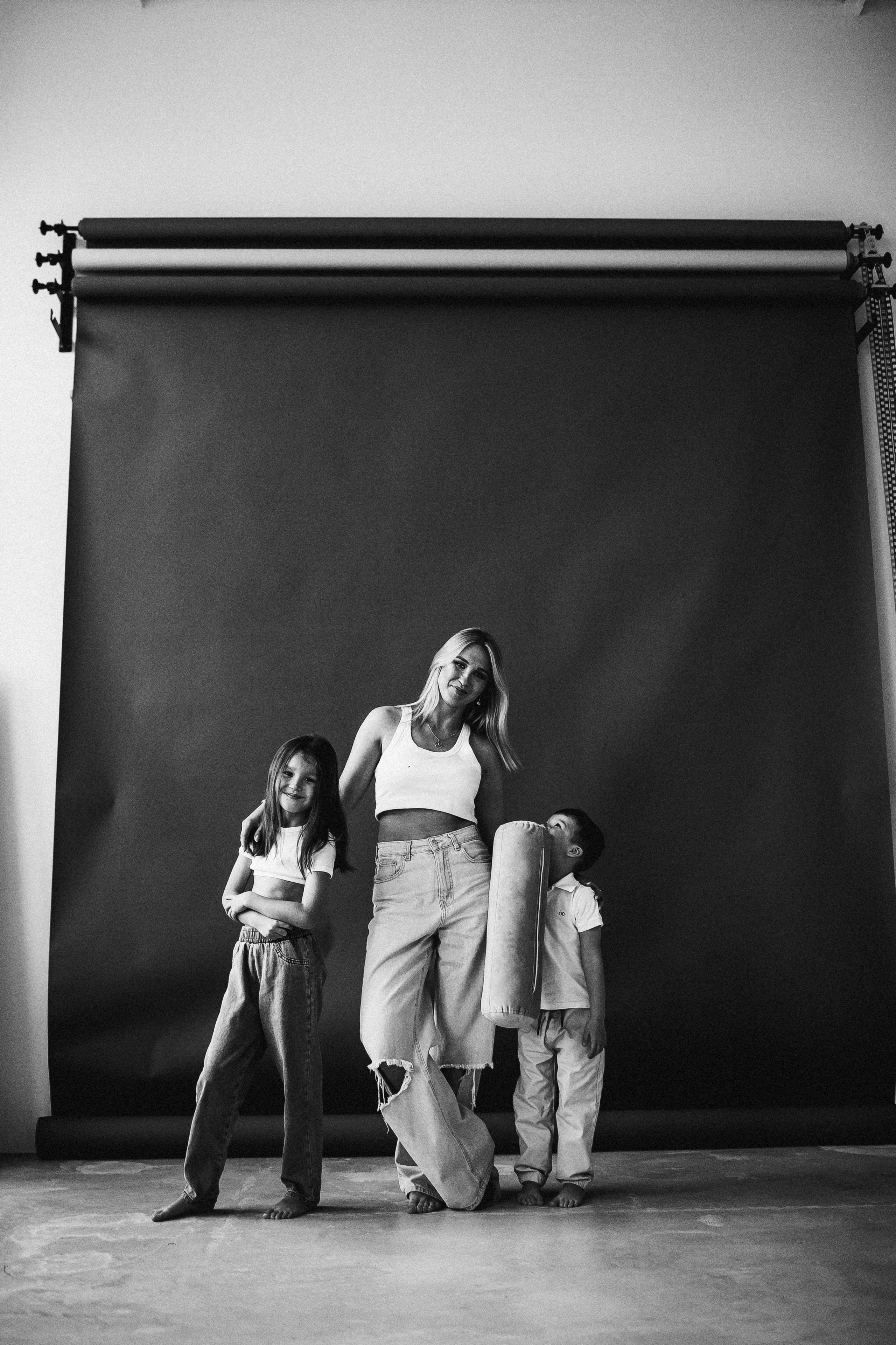 Женя с детками. Семейная съемка — это красивый способ признаться своей семье в любви