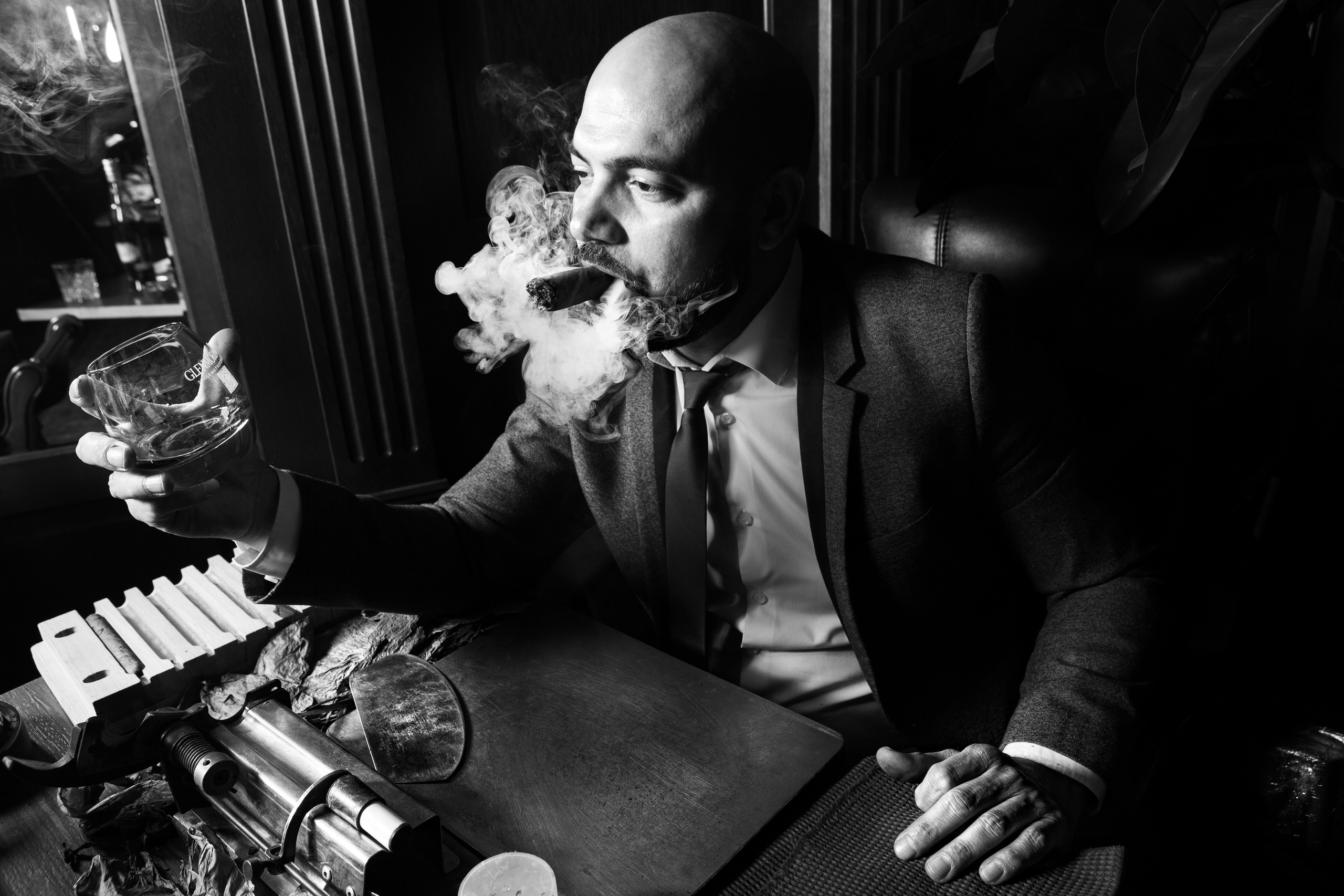 Кубинские сигары. Игорь Замятин. Московский фотограф