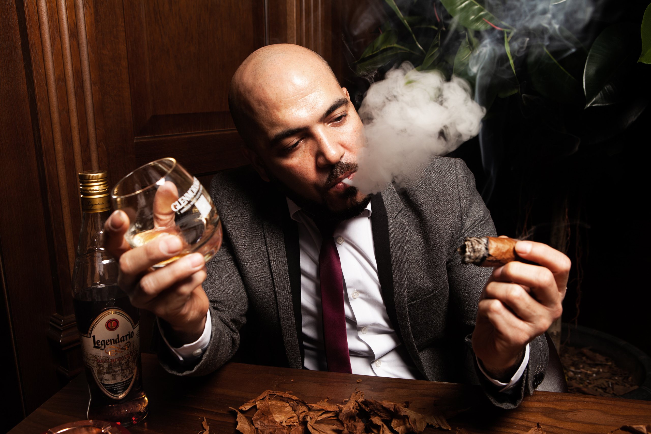 Кубинские сигары. Игорь Замятин. Московский фотограф