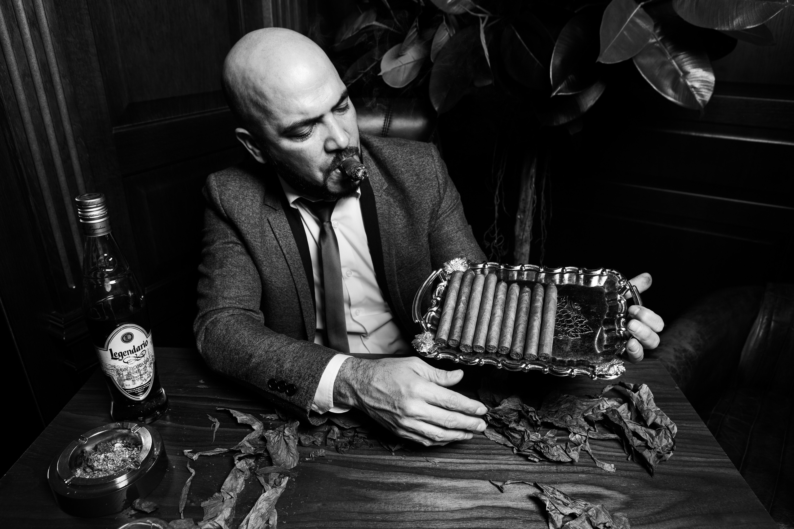 Кубинские сигары. Игорь Замятин. Московский фотограф