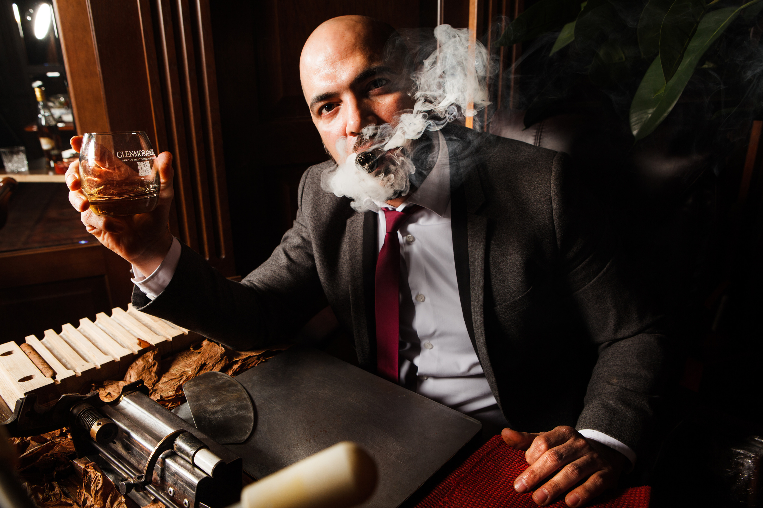 Кубинские сигары. Игорь Замятин. Московский фотограф