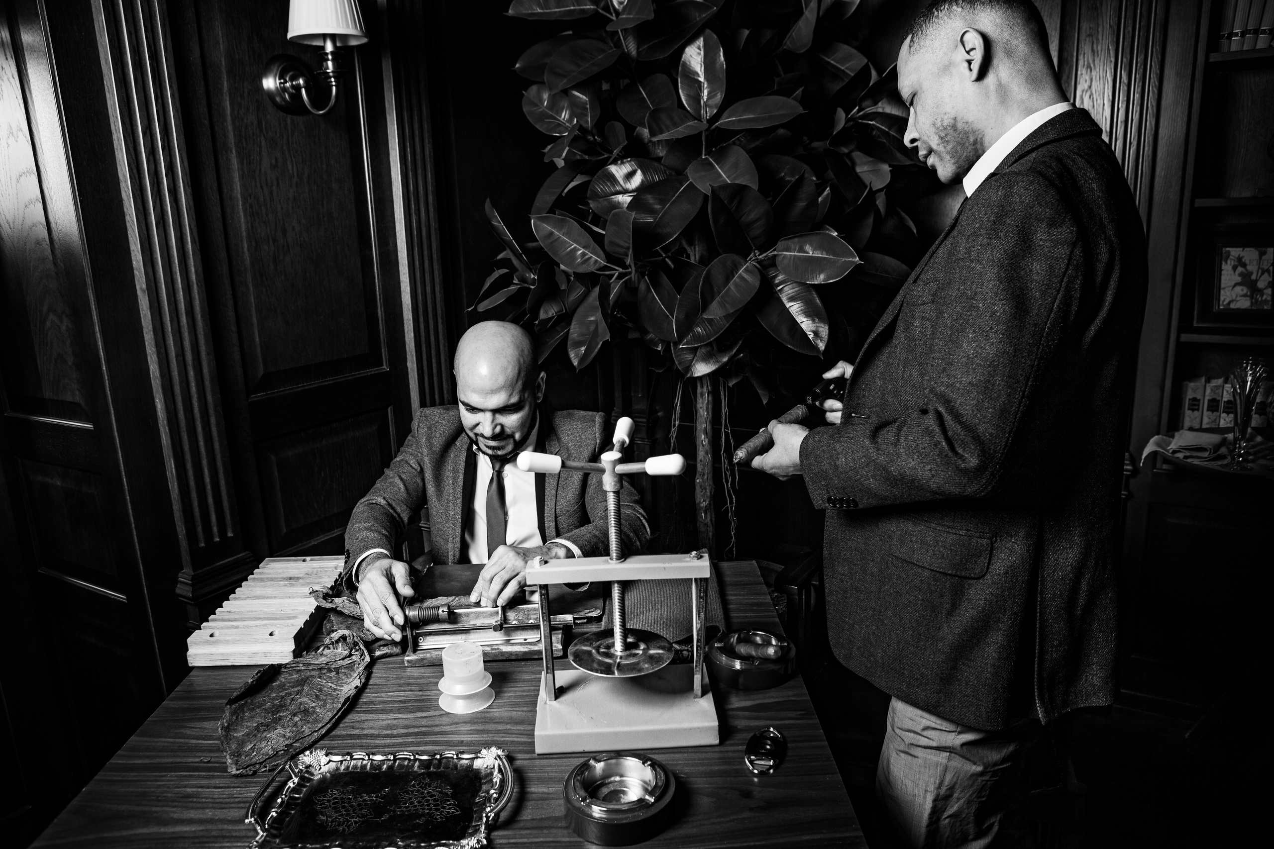 Кубинские сигары. Игорь Замятин. Московский фотограф