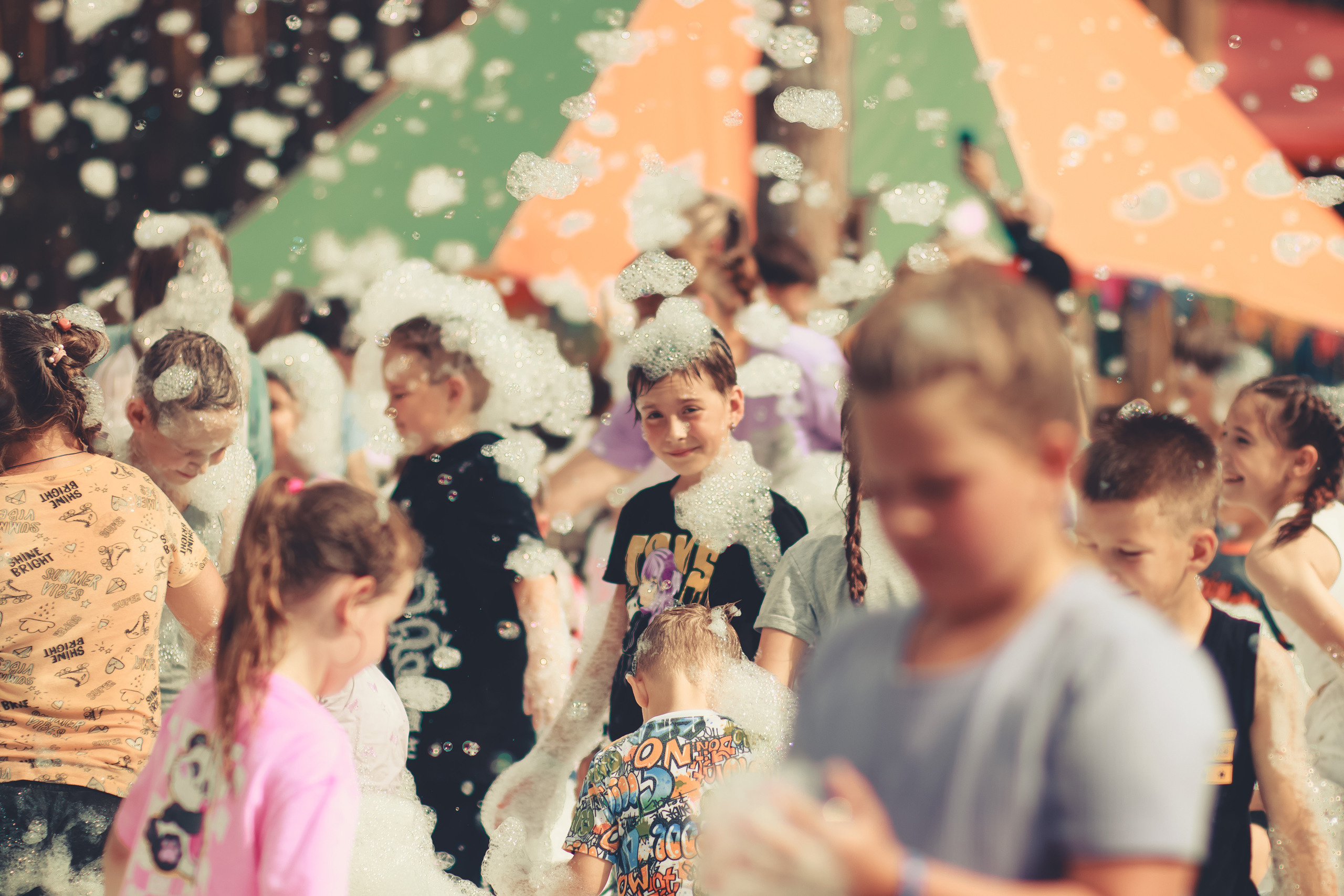 Море пены, улыбки и радость!. FOTOELA. Элеонора Щербакова — фотограф счастья в Тамбове