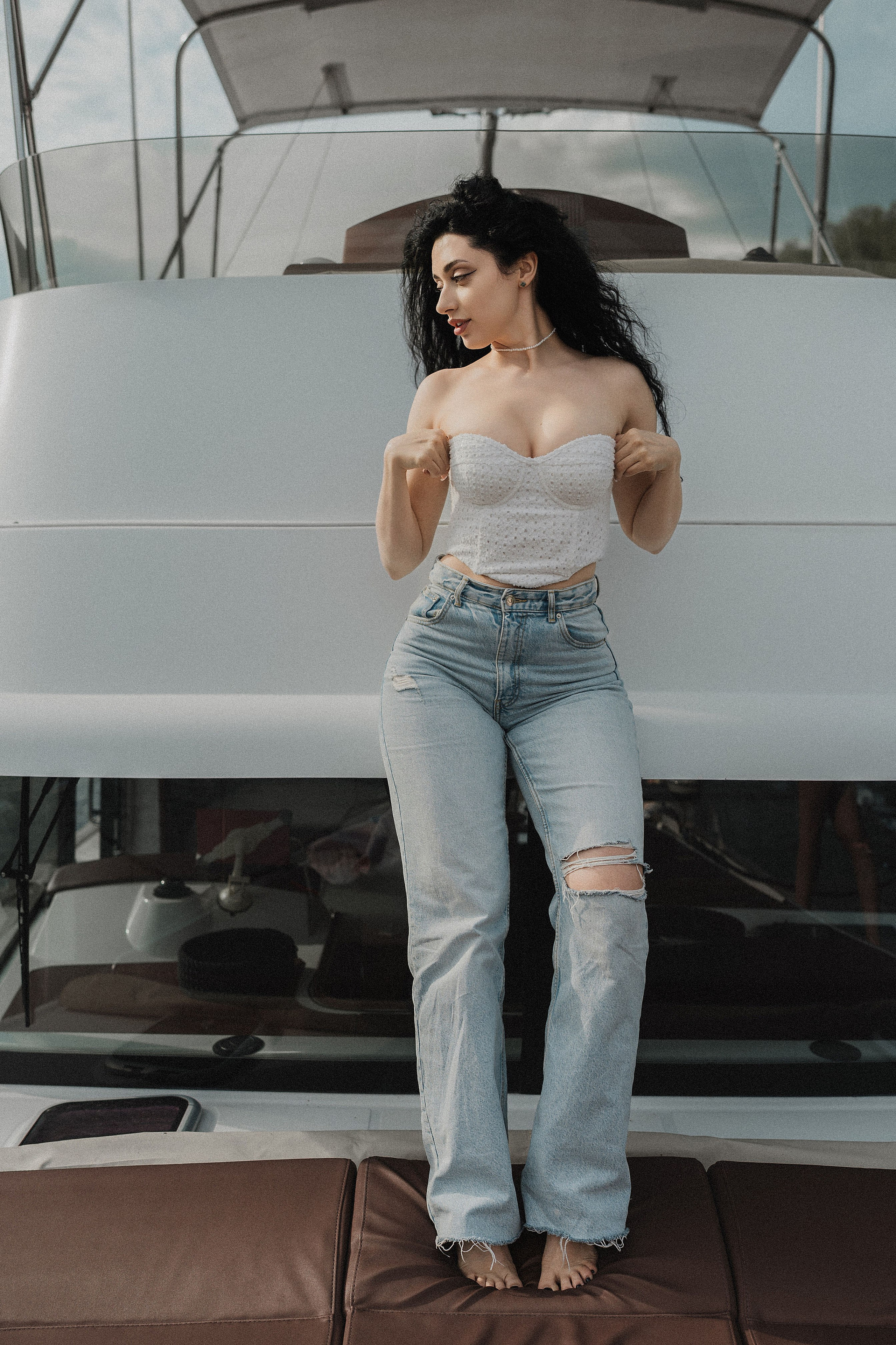 Девичник на яхте. Фотограф в Москве Ангелина Ким