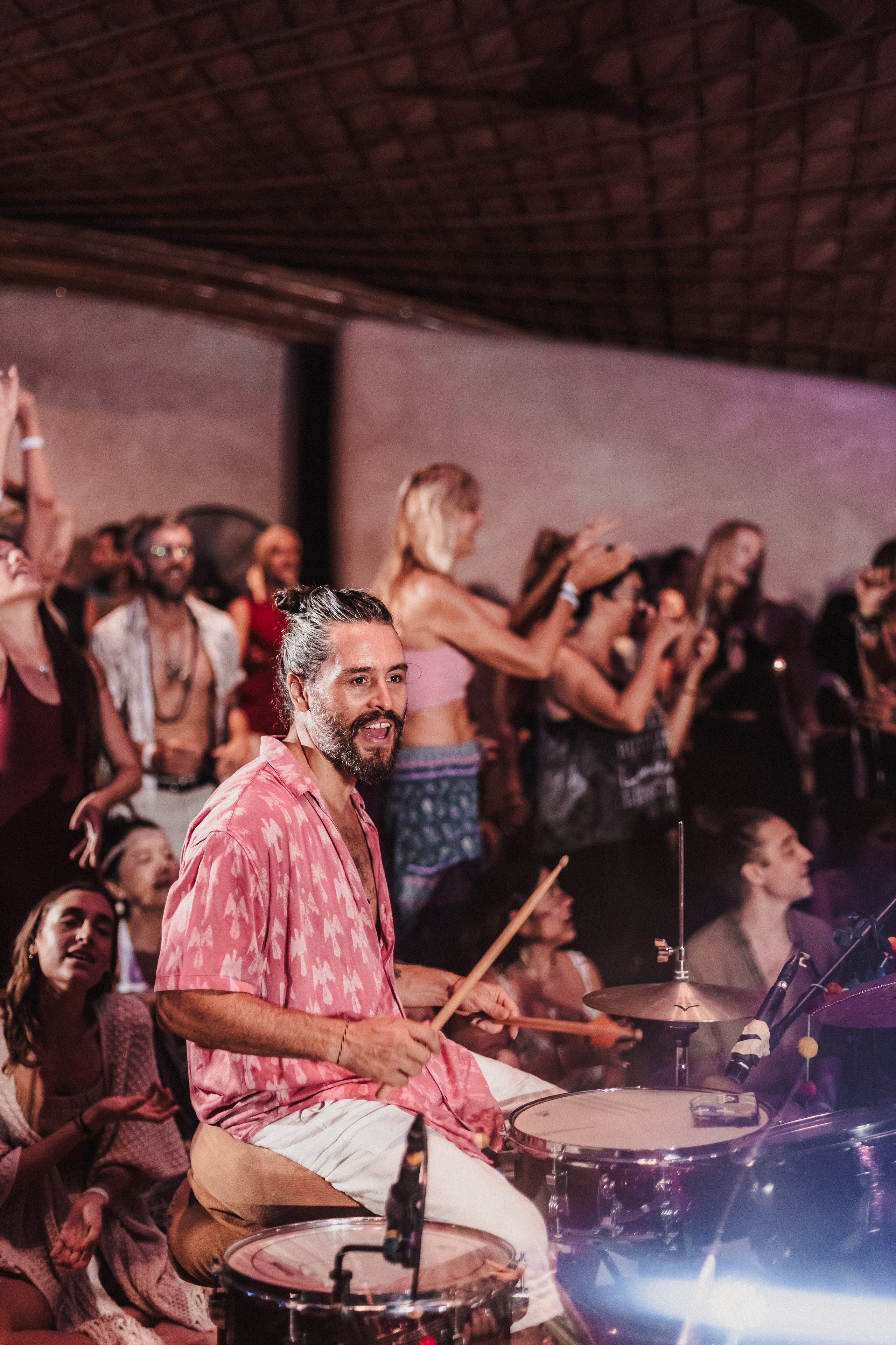 Hanuman Project kirtan at Alchemy march. Mariam Bagdasaryan