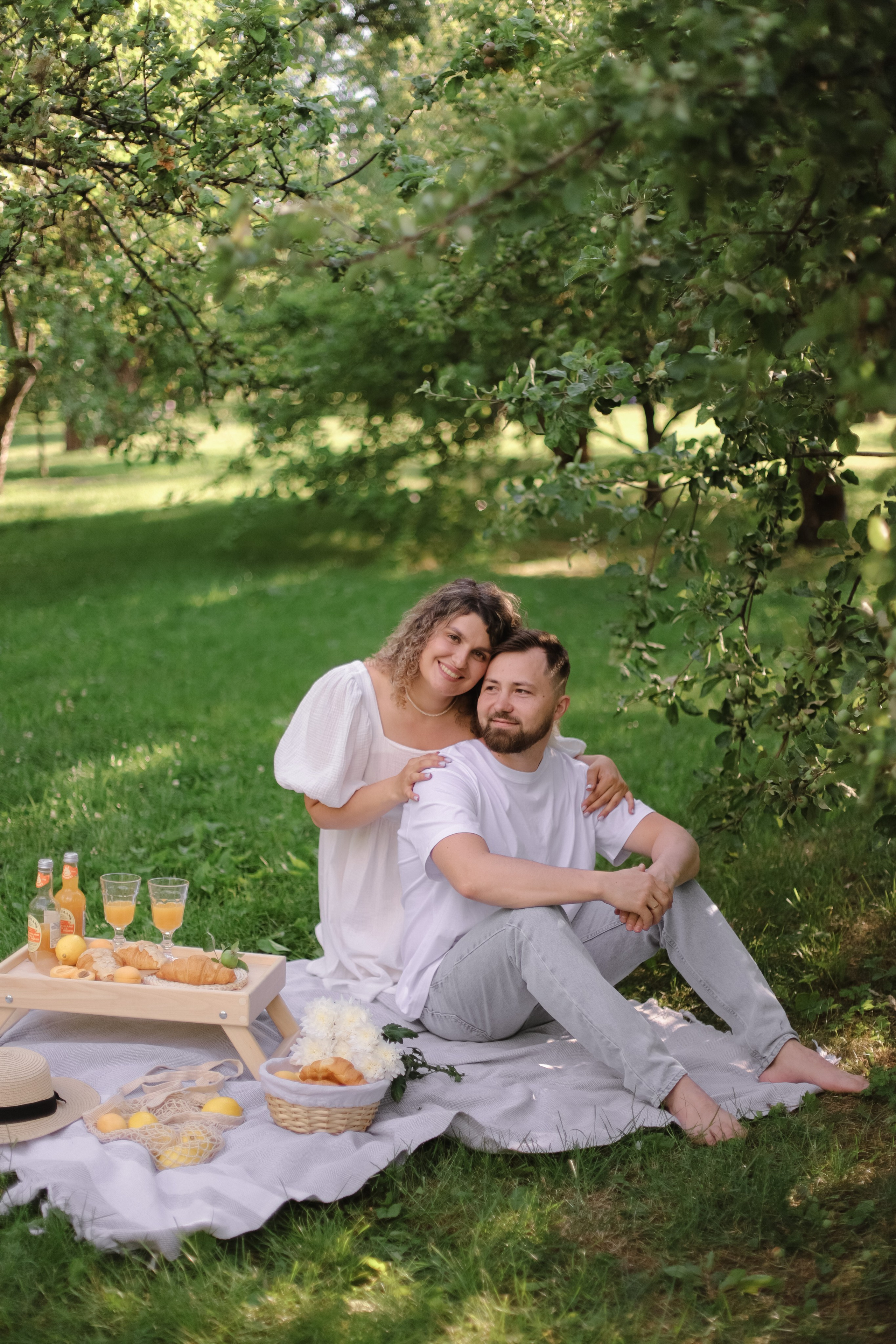 Пикник: Саша, Алёна, Прохор и Миша. Свадебный, семейный и детский фотограф в Люберцах Зайцева Анастасия