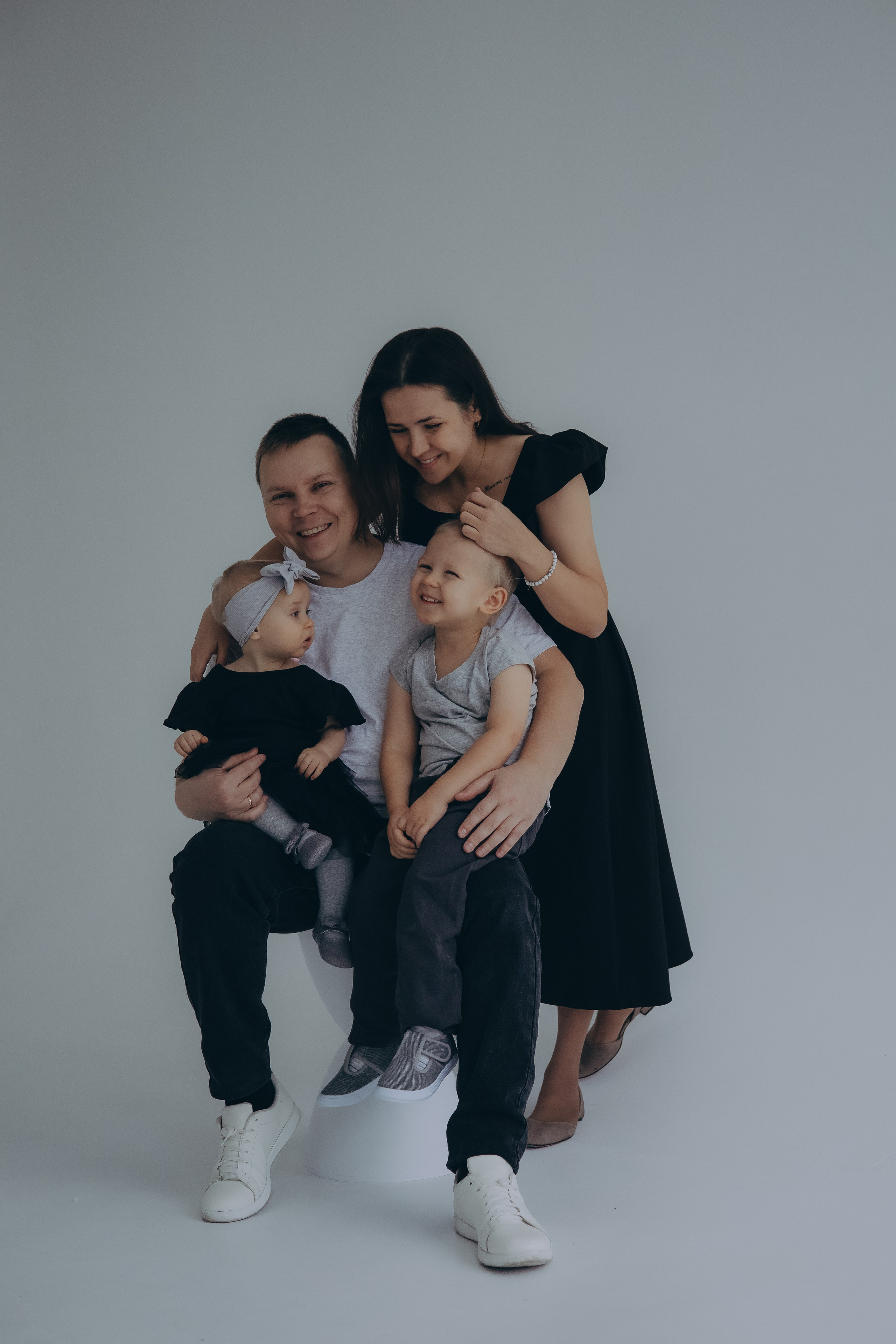 Андрей, Катя, Арсюша и Алиса. Семейный фотограф в Сочи Любовь Переседова