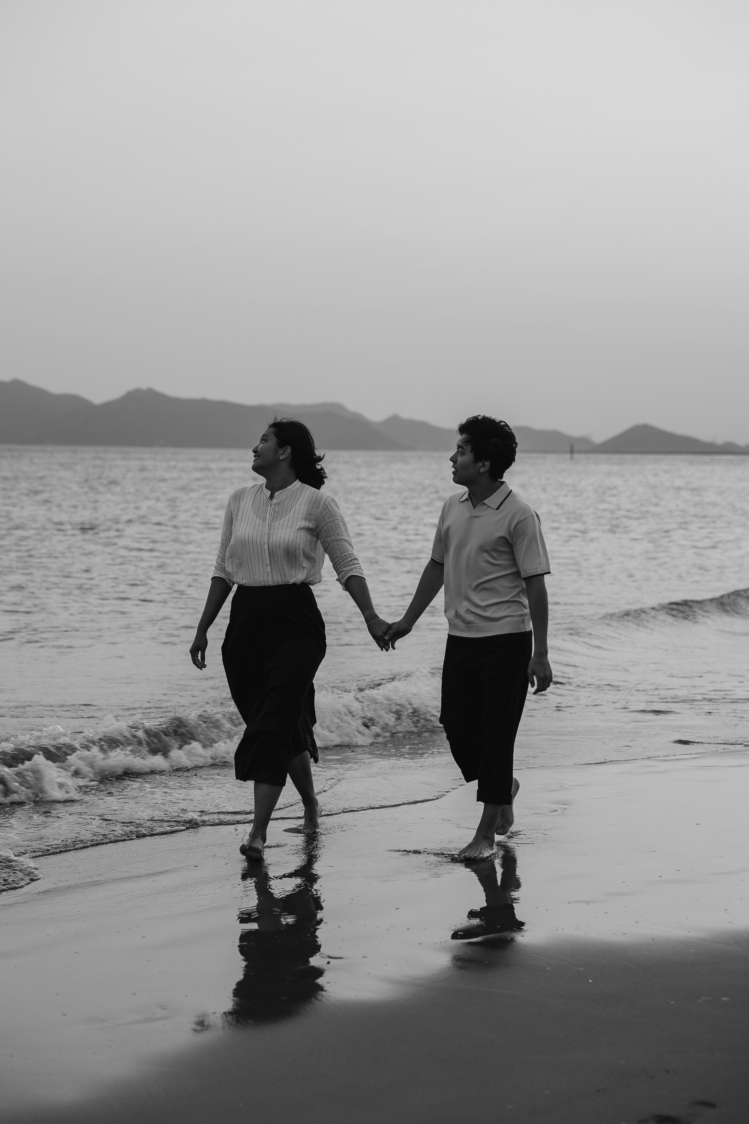 This is an evening walk of lovers. Your photographer in Busan (South Korea) Aleksandra Anufriy
