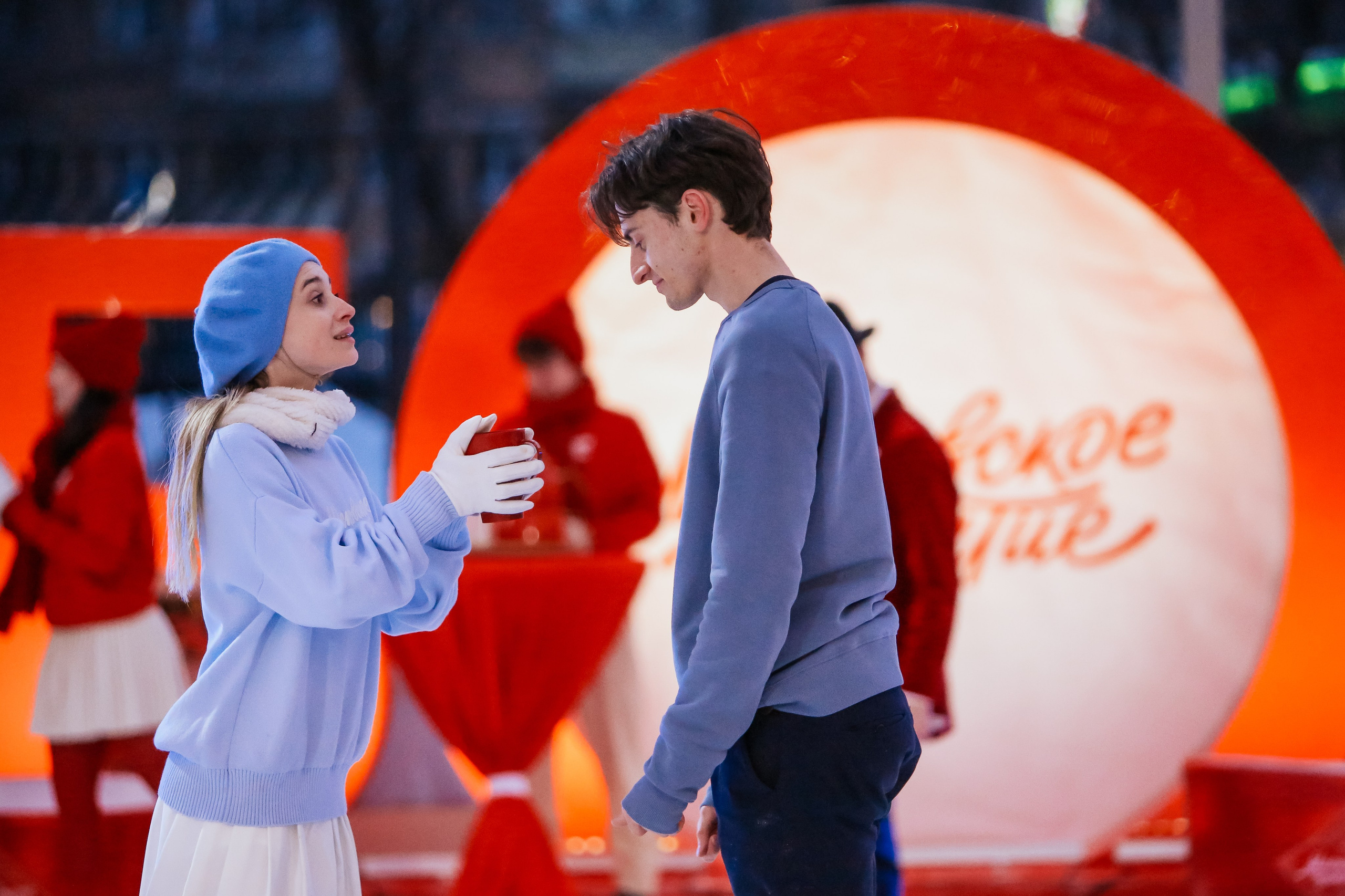 Ледовое шоу Сити каток Московское Чаепитие. Фотограф и видеограф Анна Домашенко