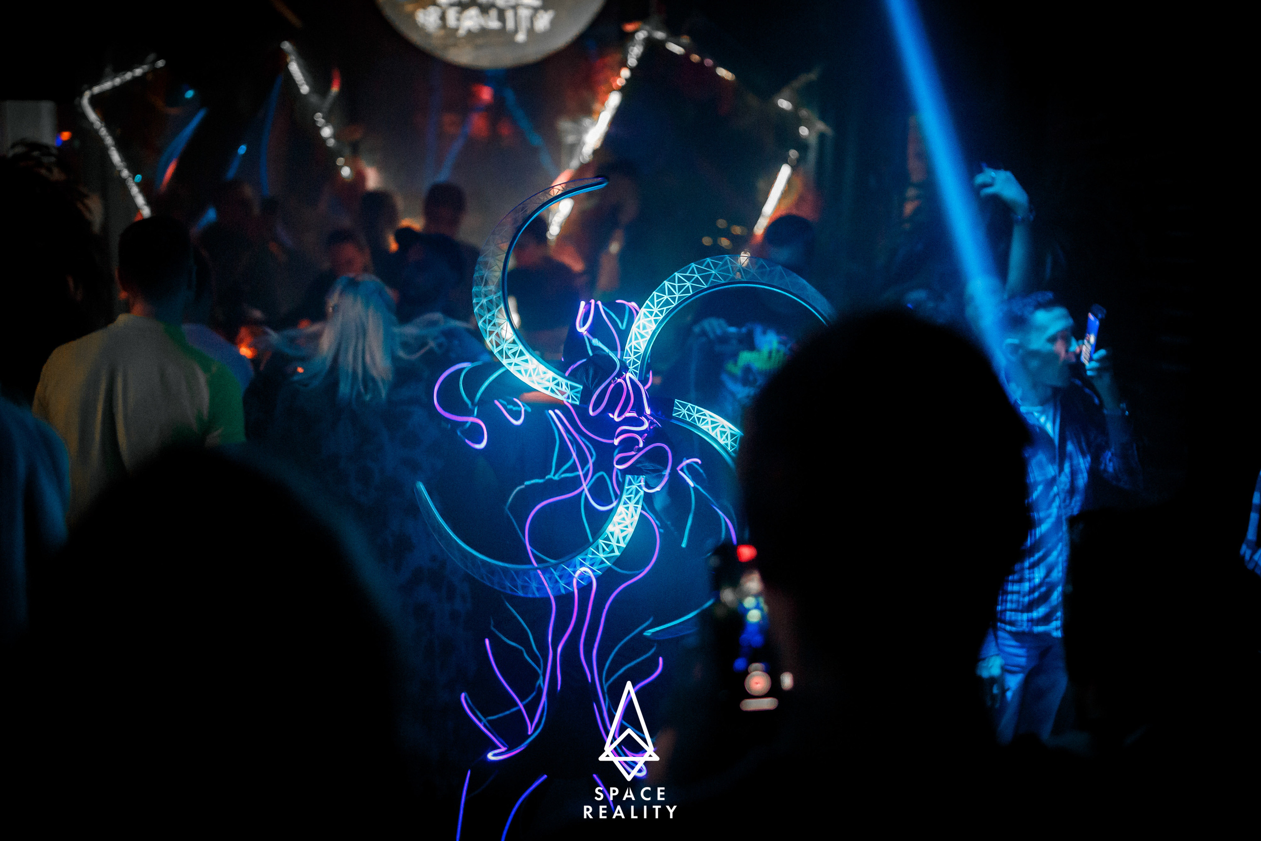 Attention! Space Reality 2 years. Репортажный (клубный) фотограф в Москве