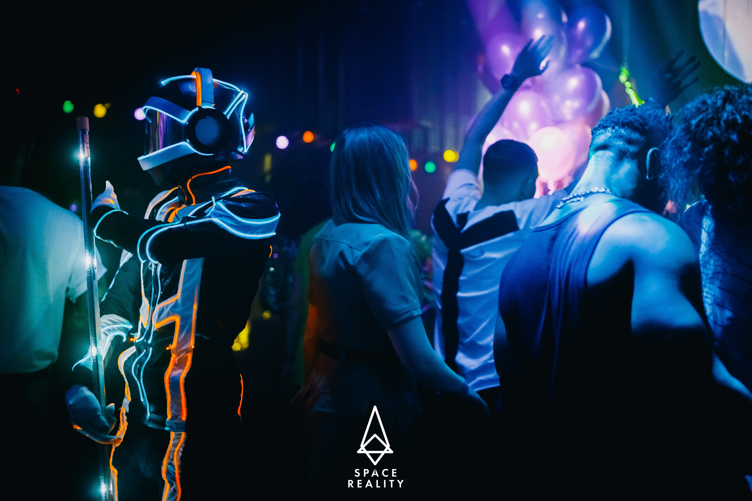 Attention! Space Reality 2 years. Репортажный (клубный) фотограф в Москве