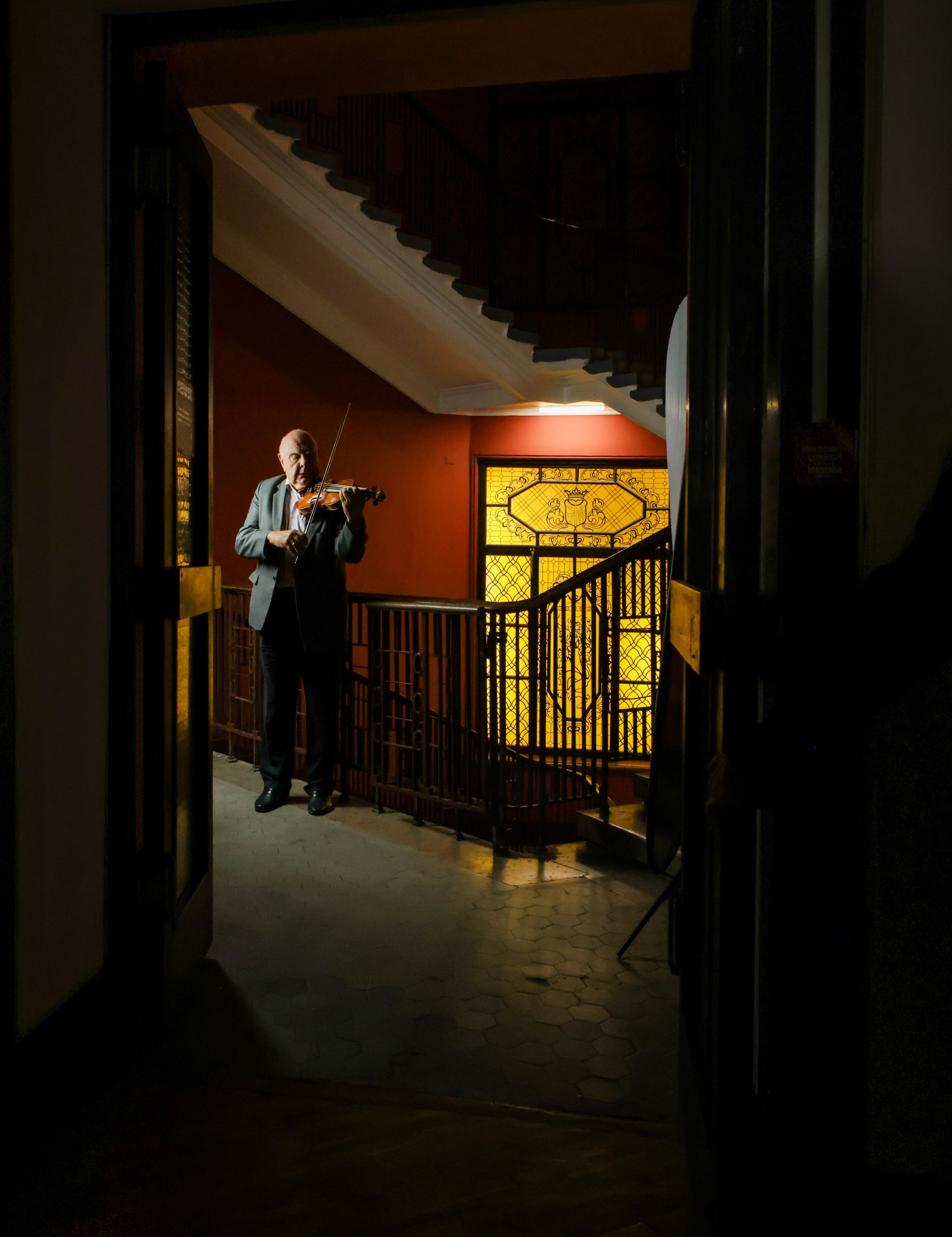 Сергей Кравченко (скрипка). Reportage, architectural, fine art photographer Lena Melnikova in Moscow