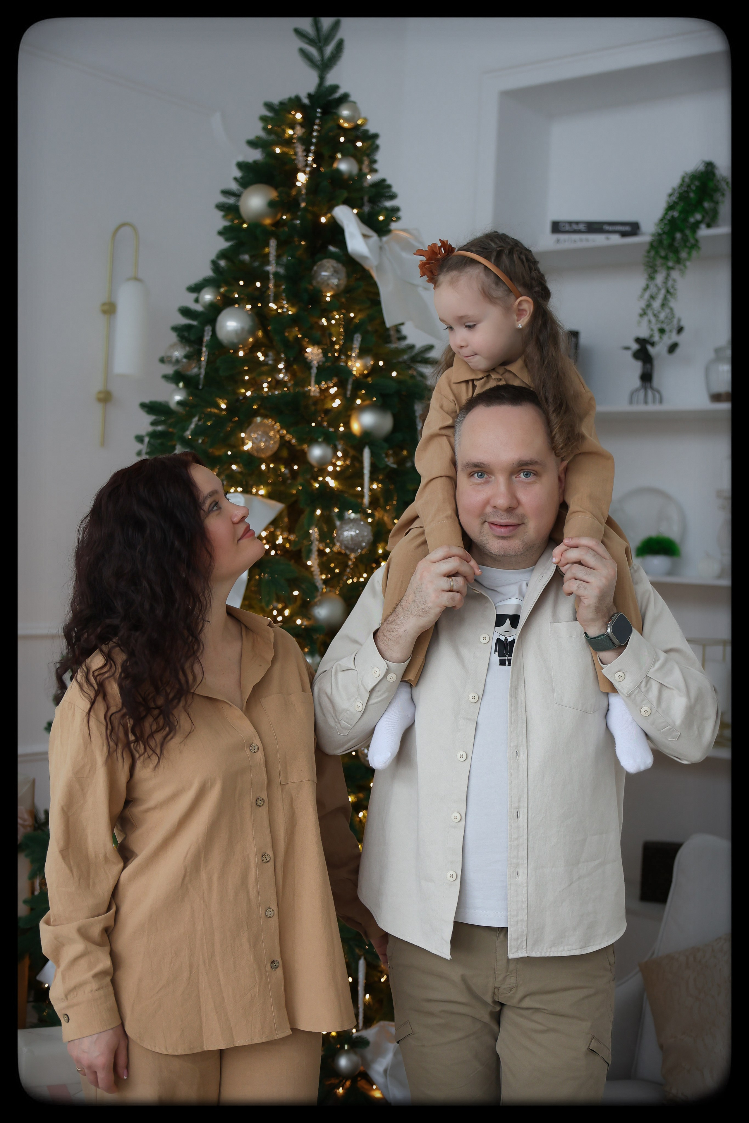 Новогодняя семейная фотосессия. Мария Чашина. Семейный и детский фотограф г. Москва