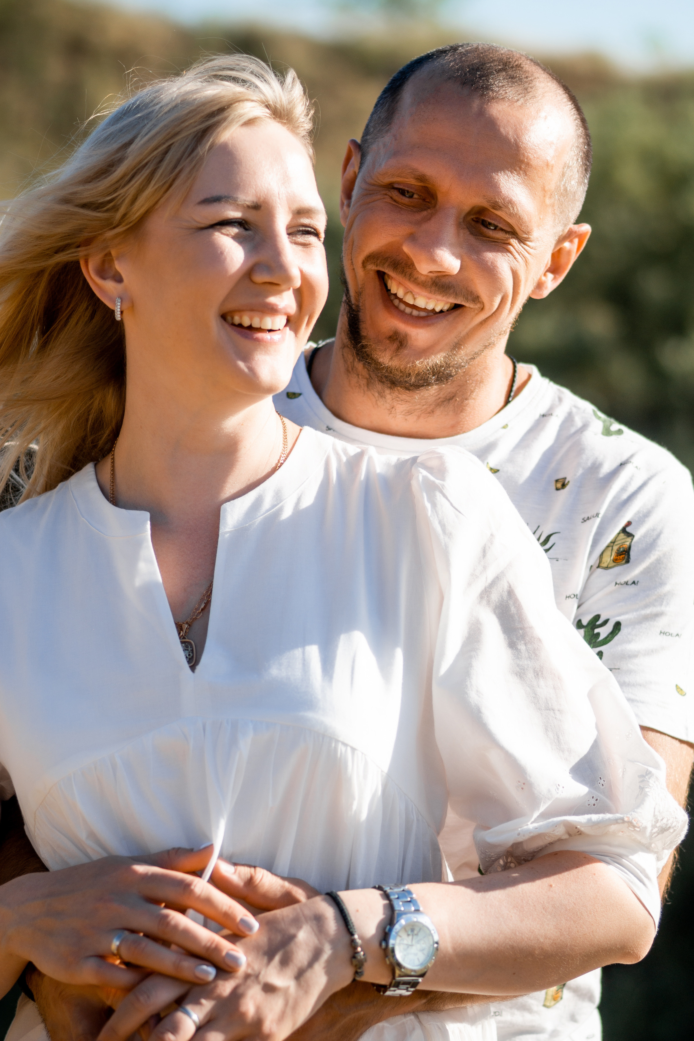 Семейная фотосессия в песчаном карьере на закате летом. Ольга Плаксина фотограф в Саратове