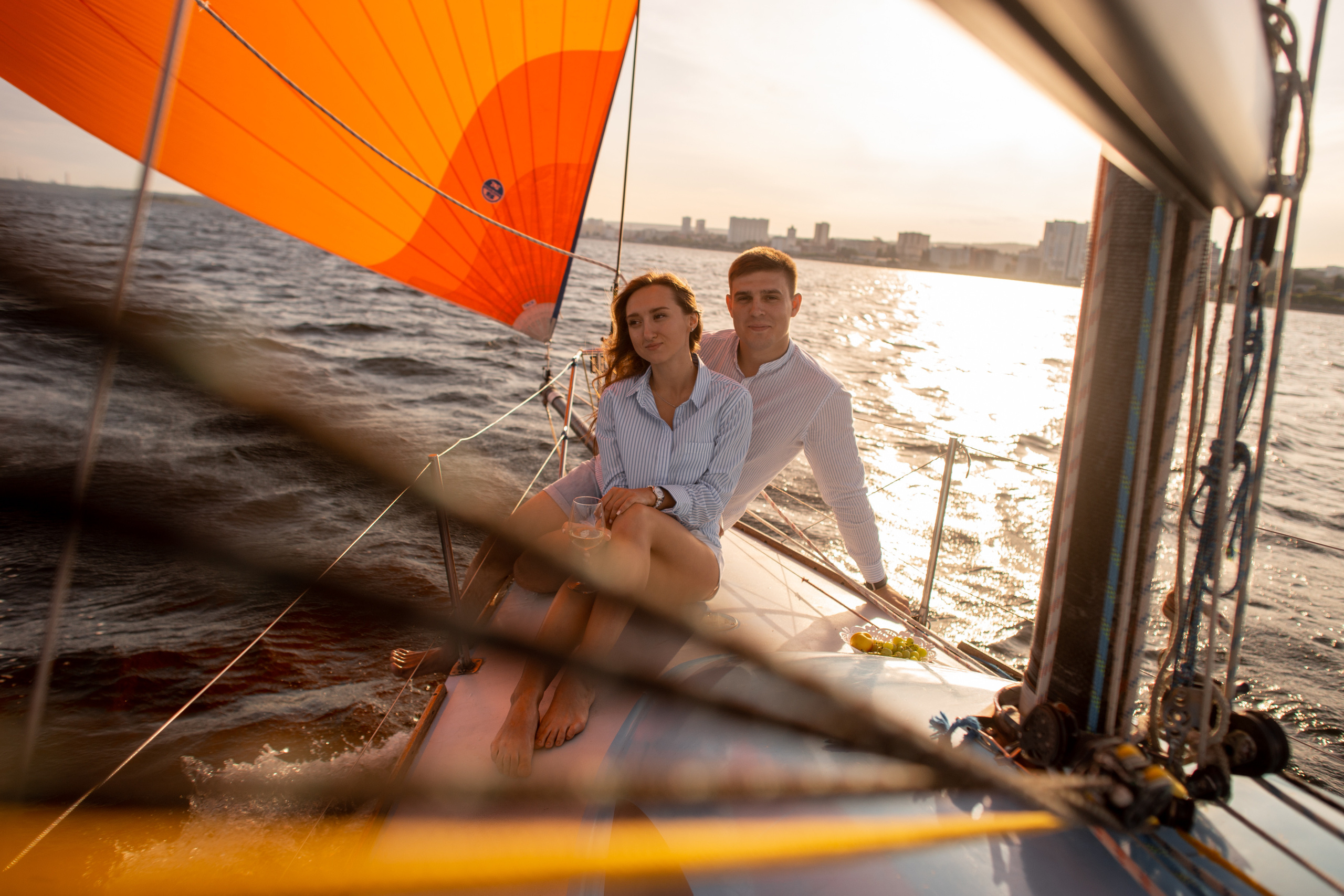 Прогулка на яхте. Ольга Плаксина фотограф в Саратове