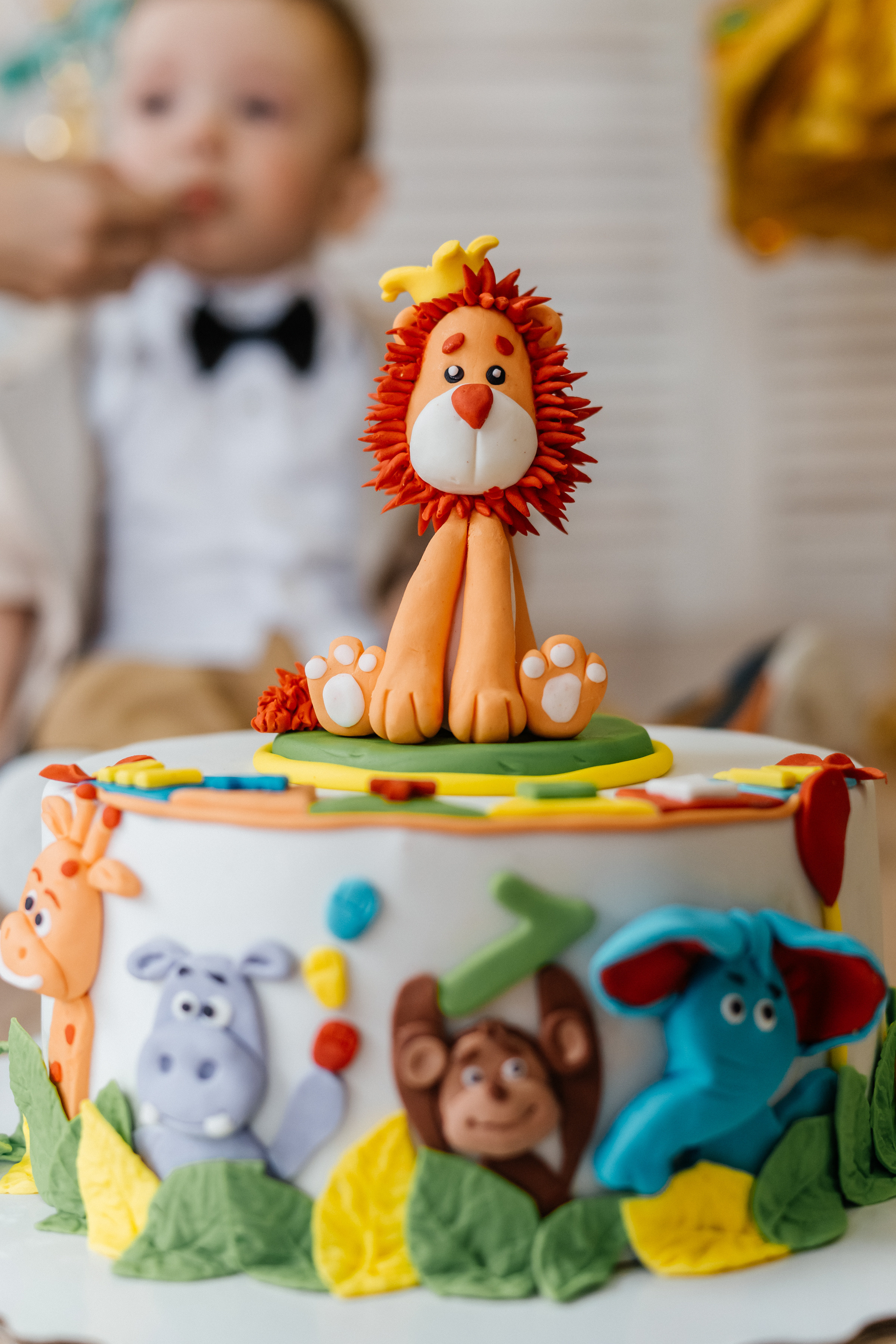 Первый день рождения (съемка в студии). Ольга Плаксина фотограф в Саратове