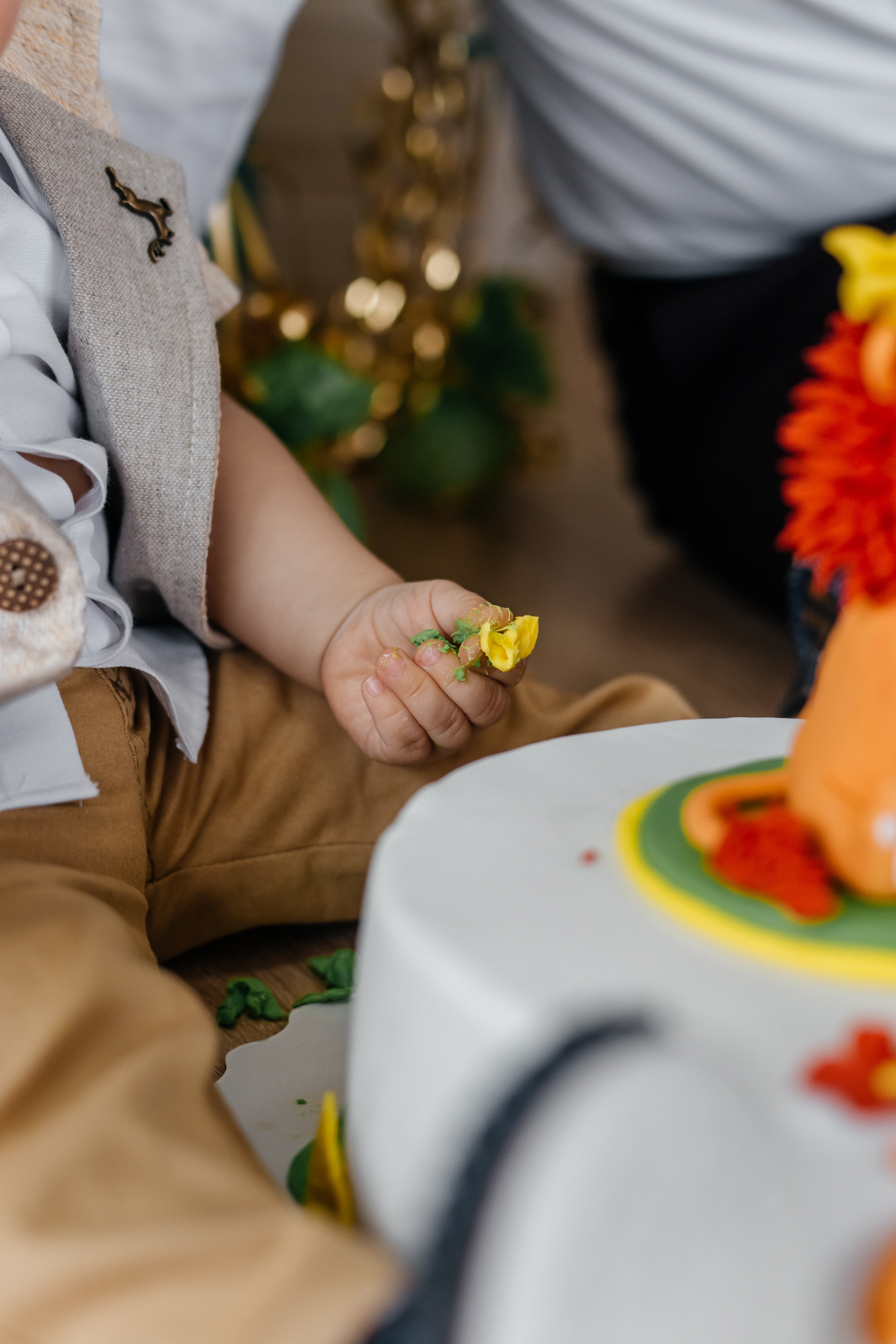 Первый день рождения (съемка в студии). Ольга Плаксина фотограф в Саратове