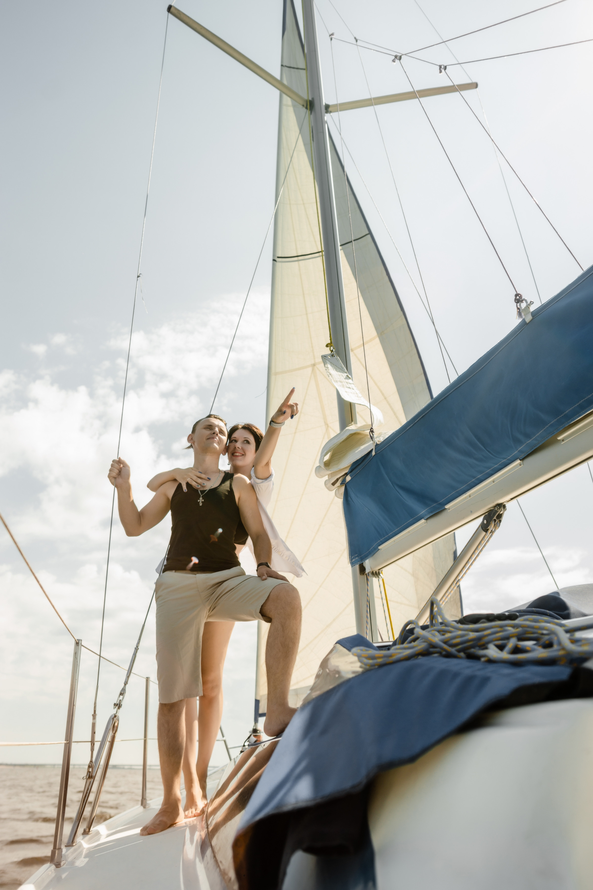 На яхте. Ольга Плаксина фотограф в Саратове