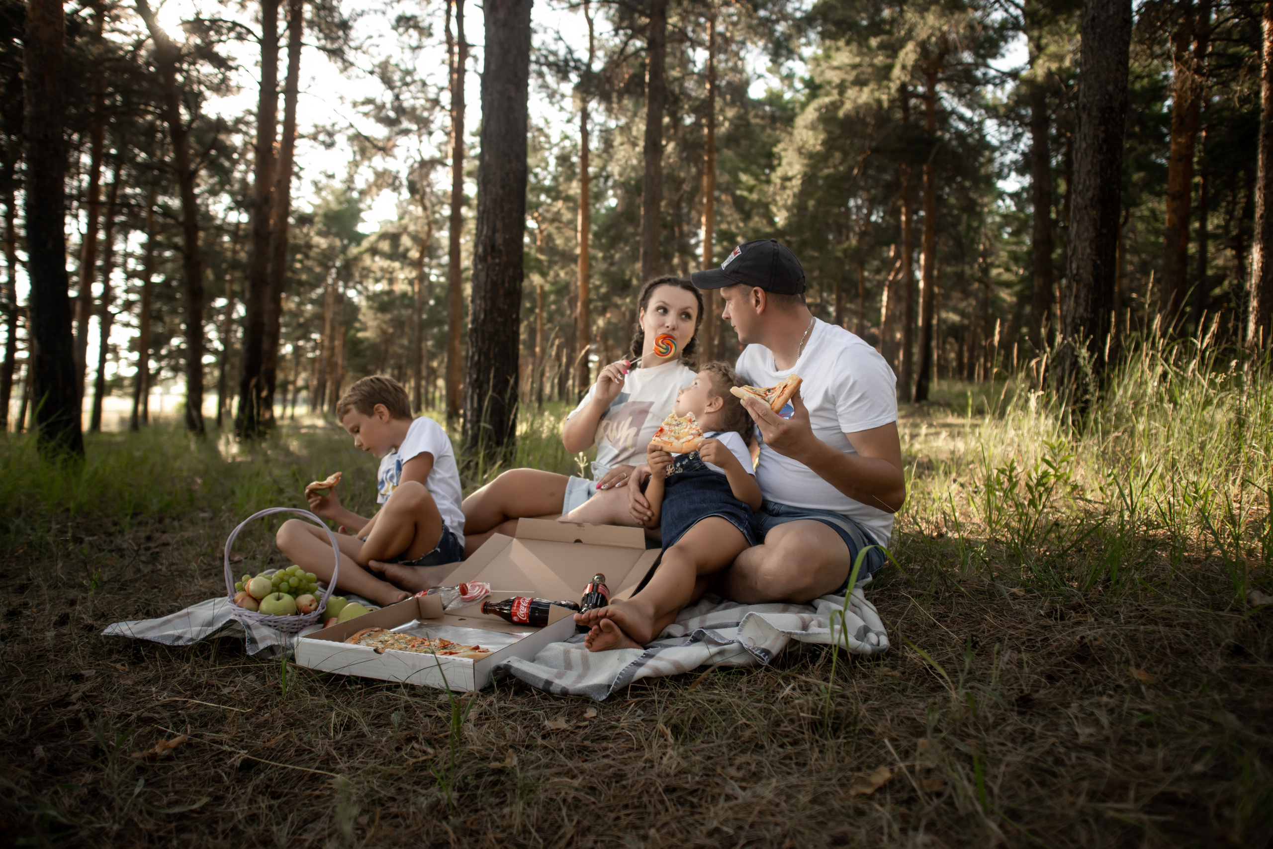 Семейный пикник. Ольга Плаксина фотограф в Саратове