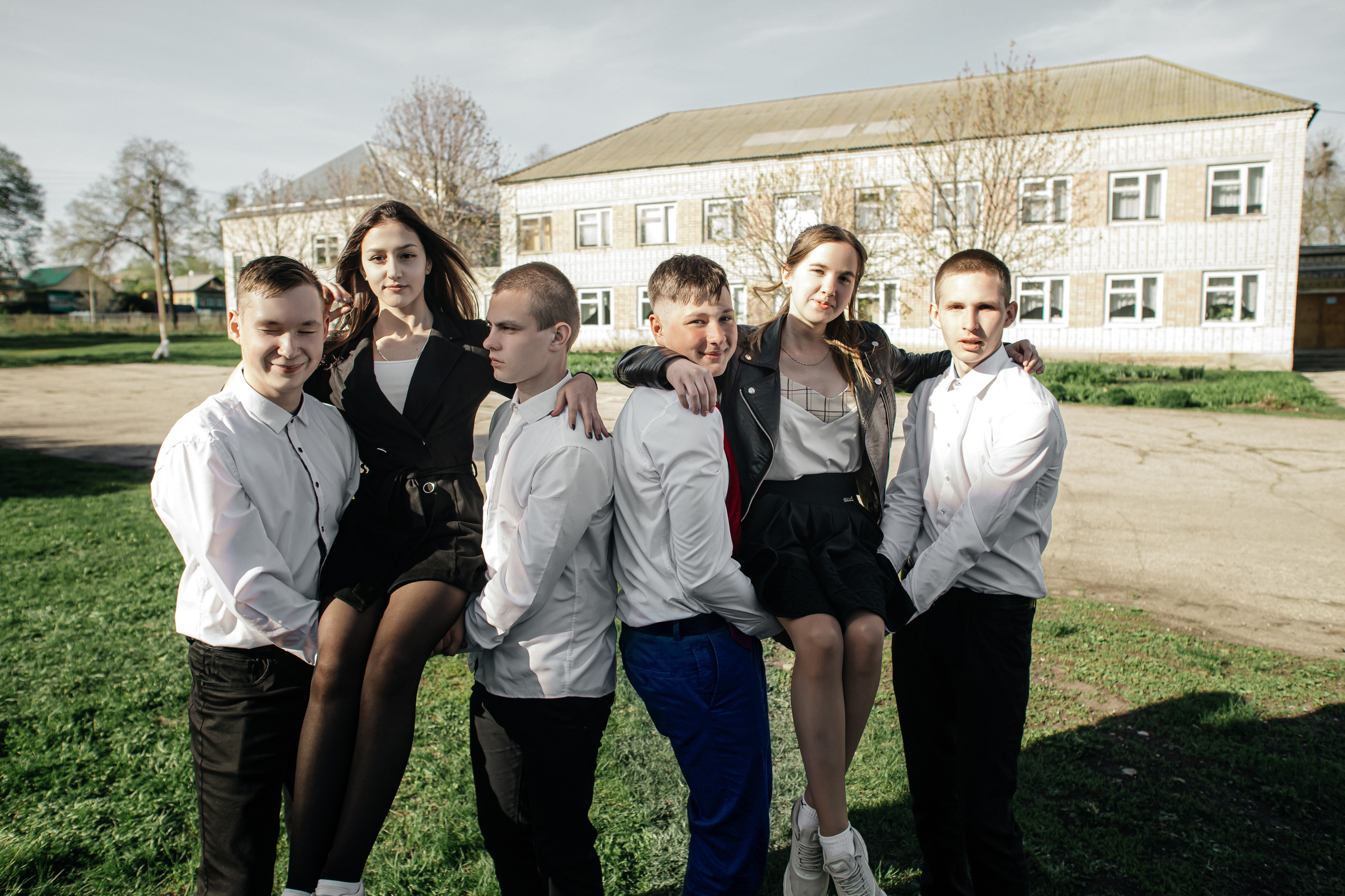 9 класс — сьемка для альбома. Ольга Плаксина фотограф в Саратове