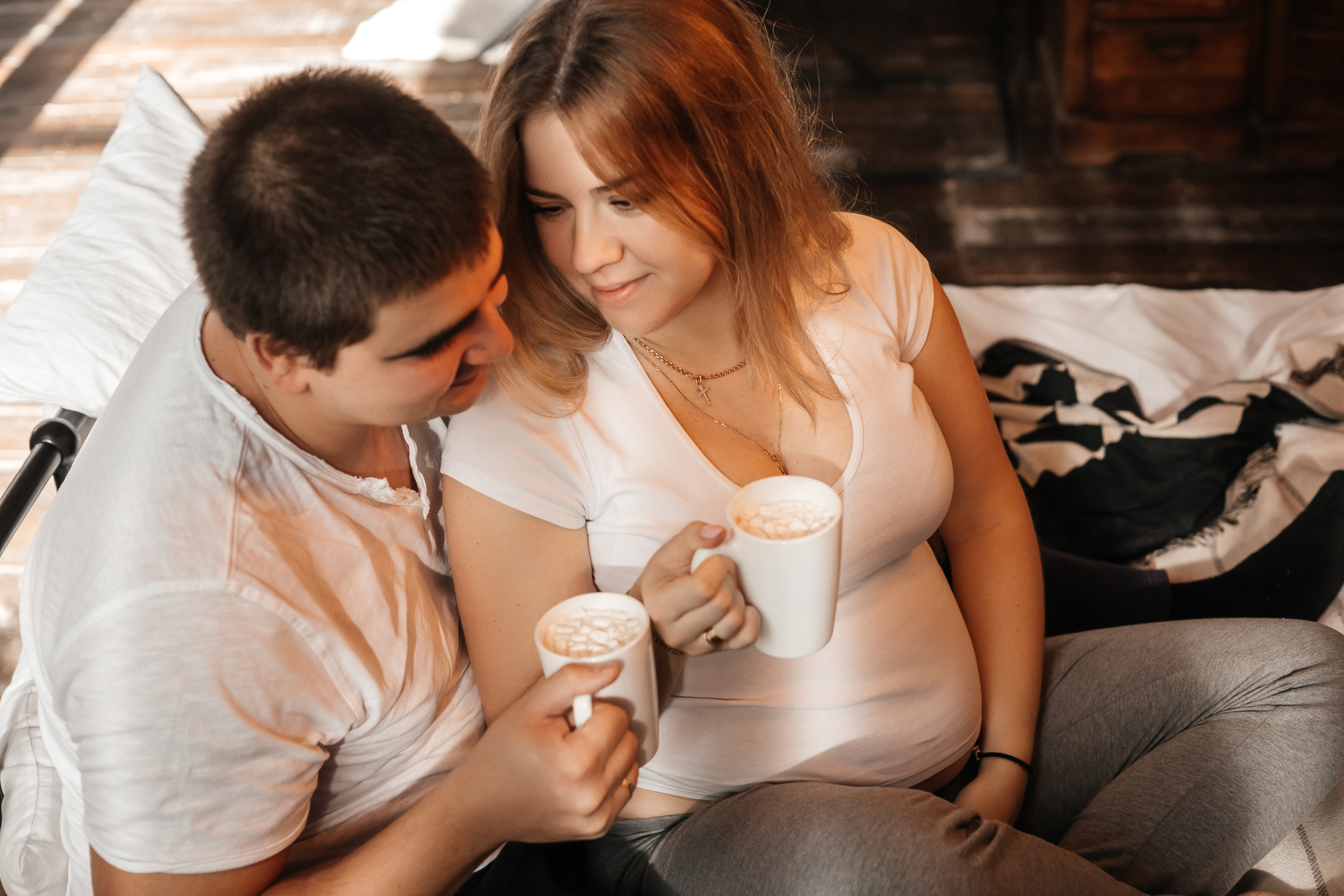 Ольга и Владимир сьемка беременности. Ольга Плаксина фотограф в Саратове