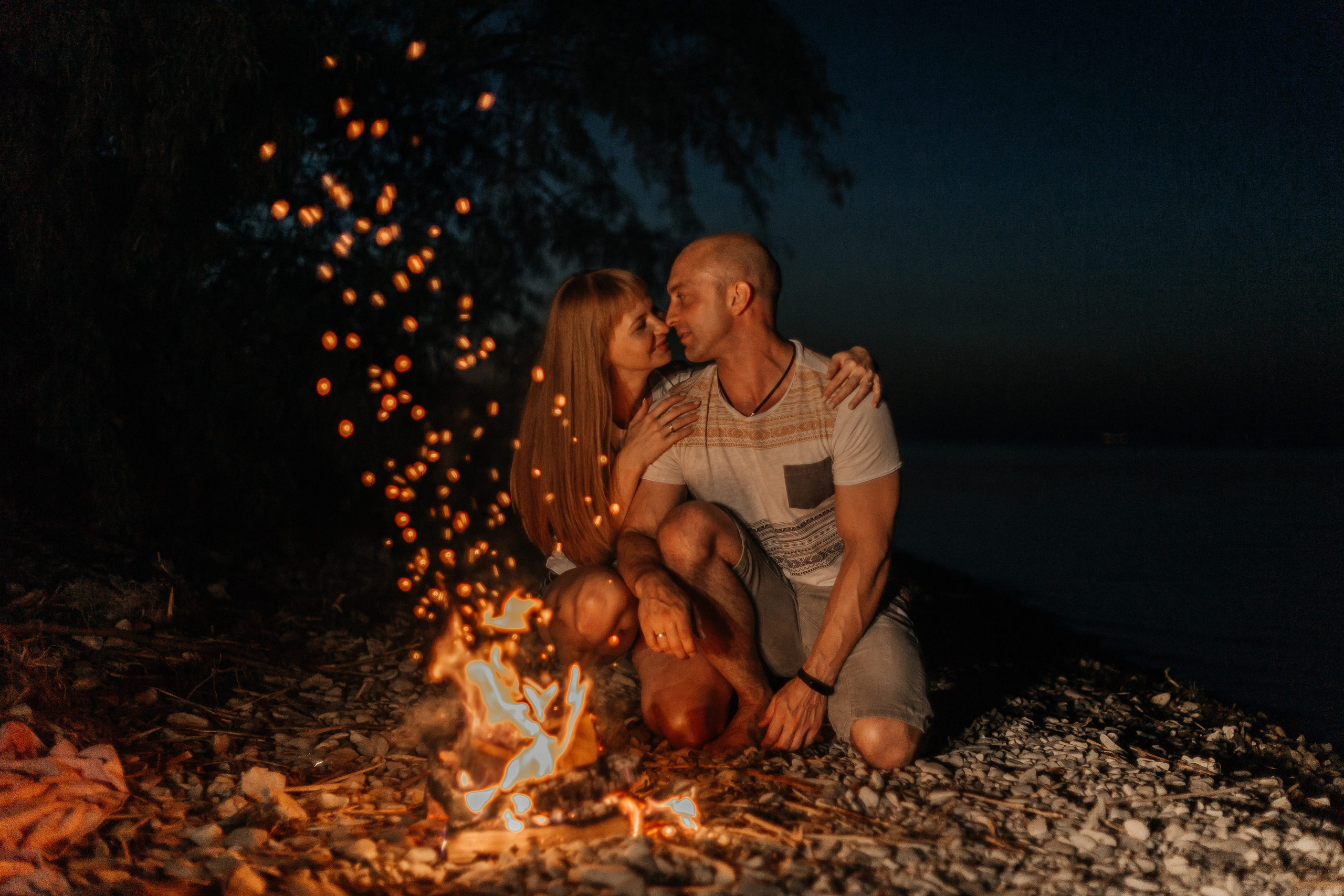 Ночью на волге. Ольга Плаксина фотограф в Саратове