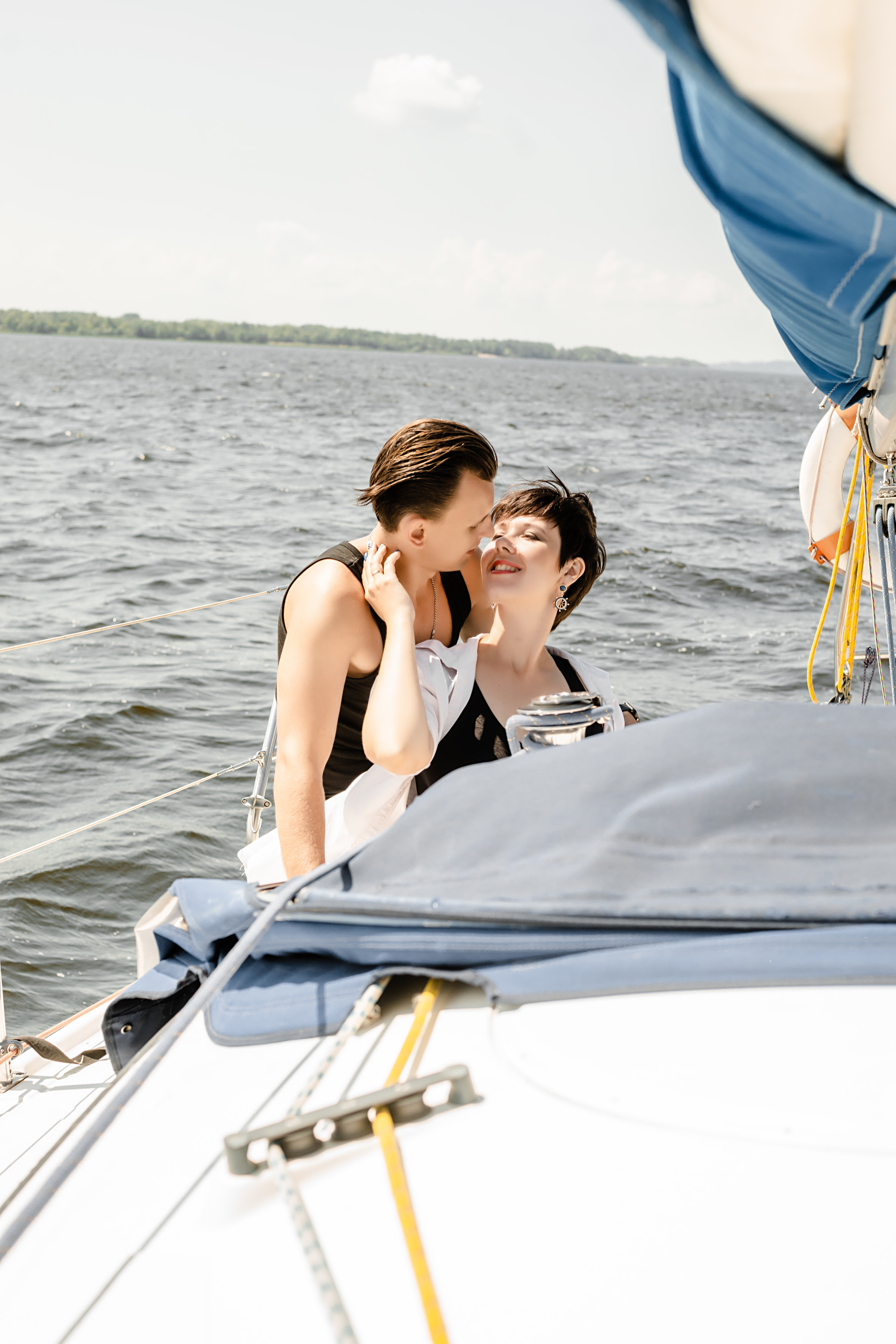 На яхте. Ольга Плаксина фотограф в Саратове