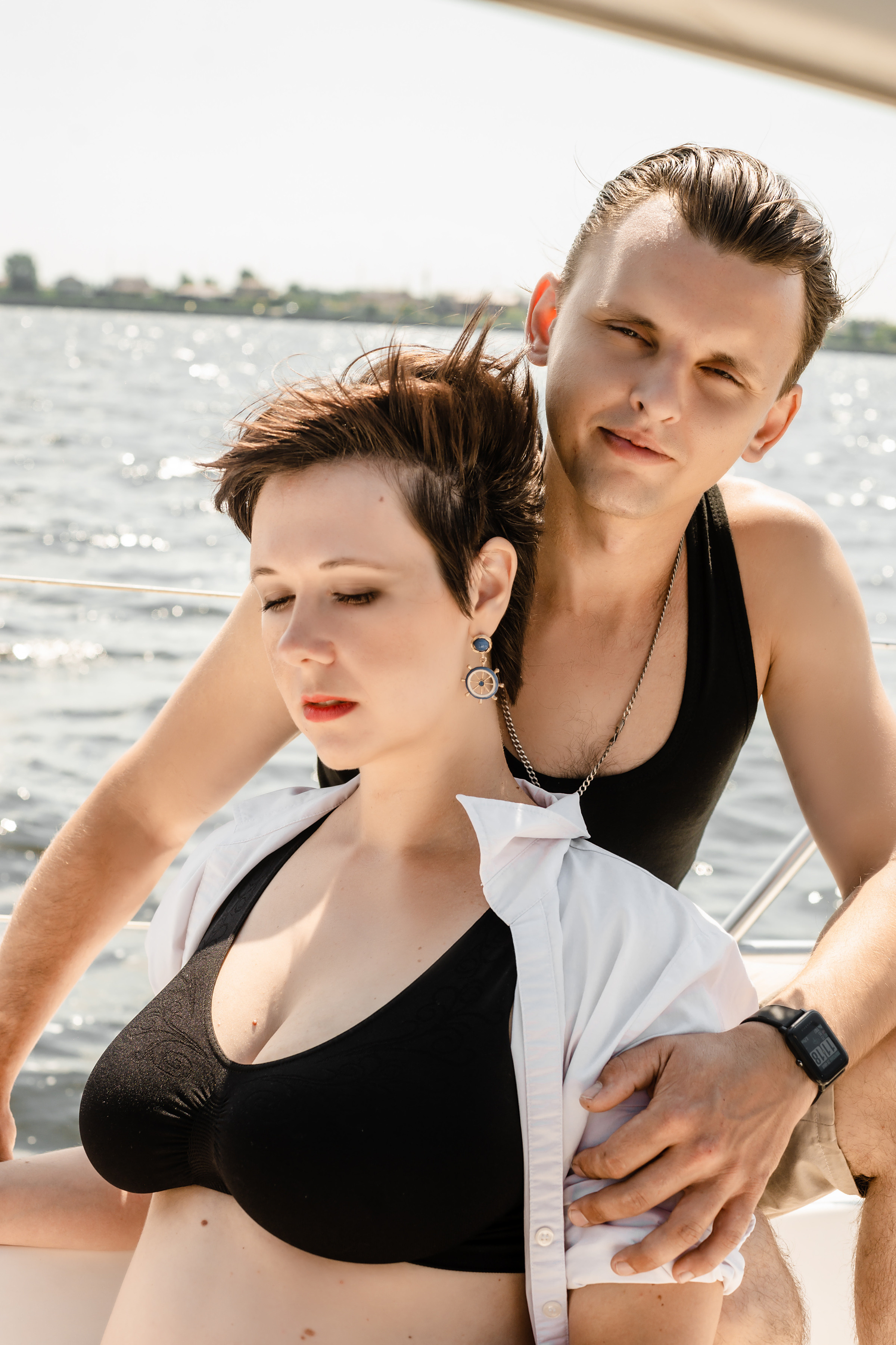 На яхте. Ольга Плаксина фотограф в Саратове