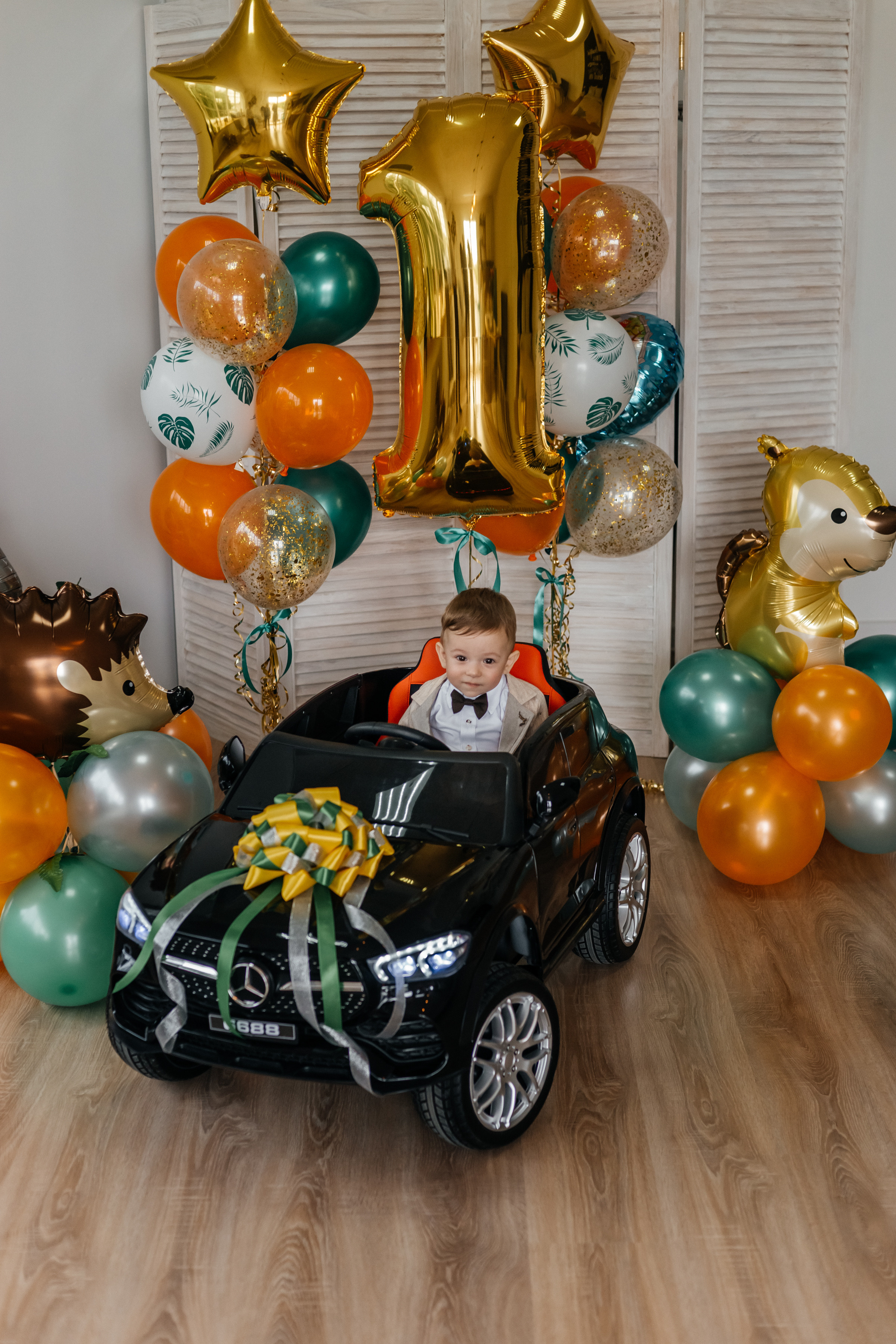 Первый день рождения (съемка в студии). Ольга Плаксина фотограф в Саратове