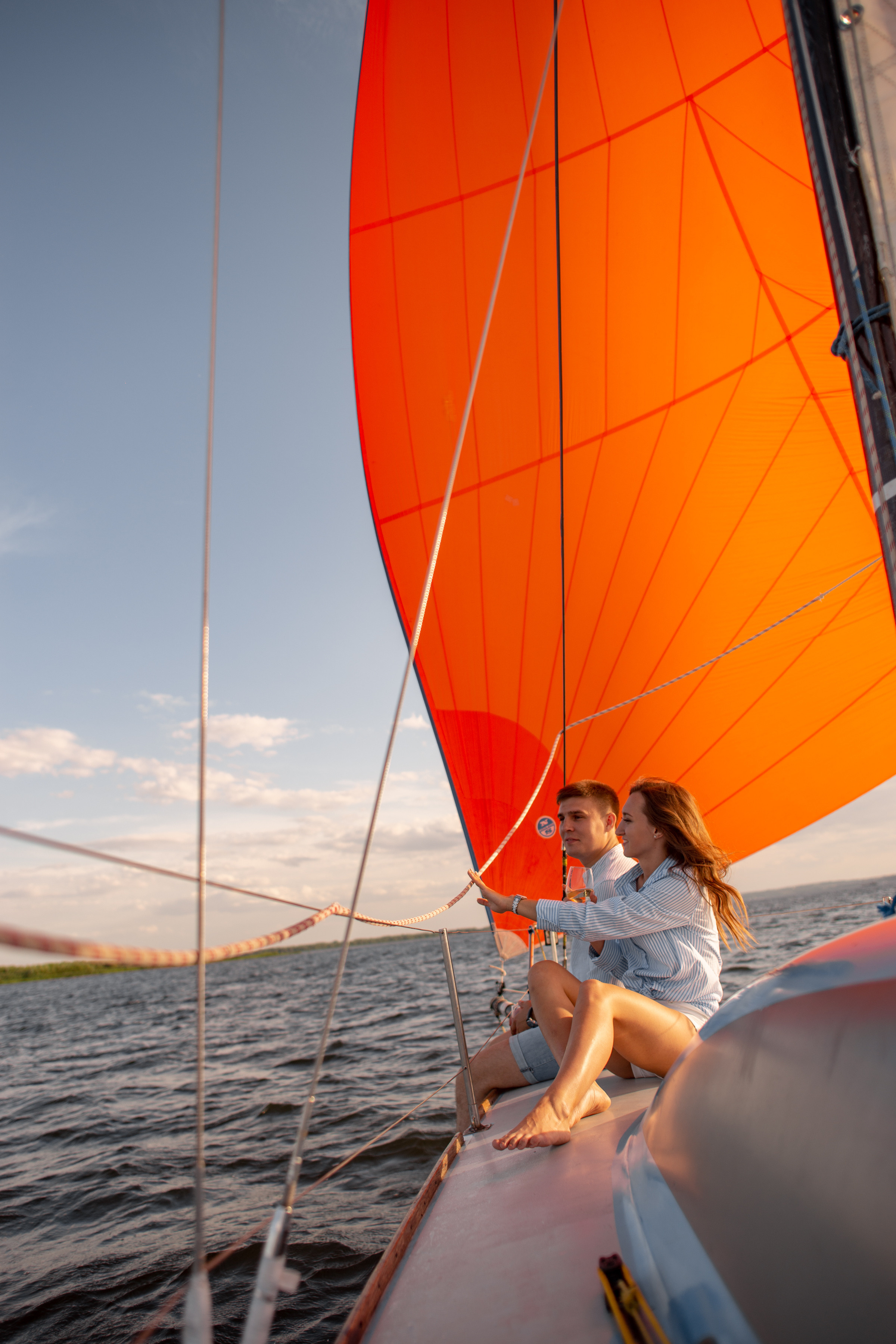 Прогулка на яхте. Ольга Плаксина фотограф в Саратове
