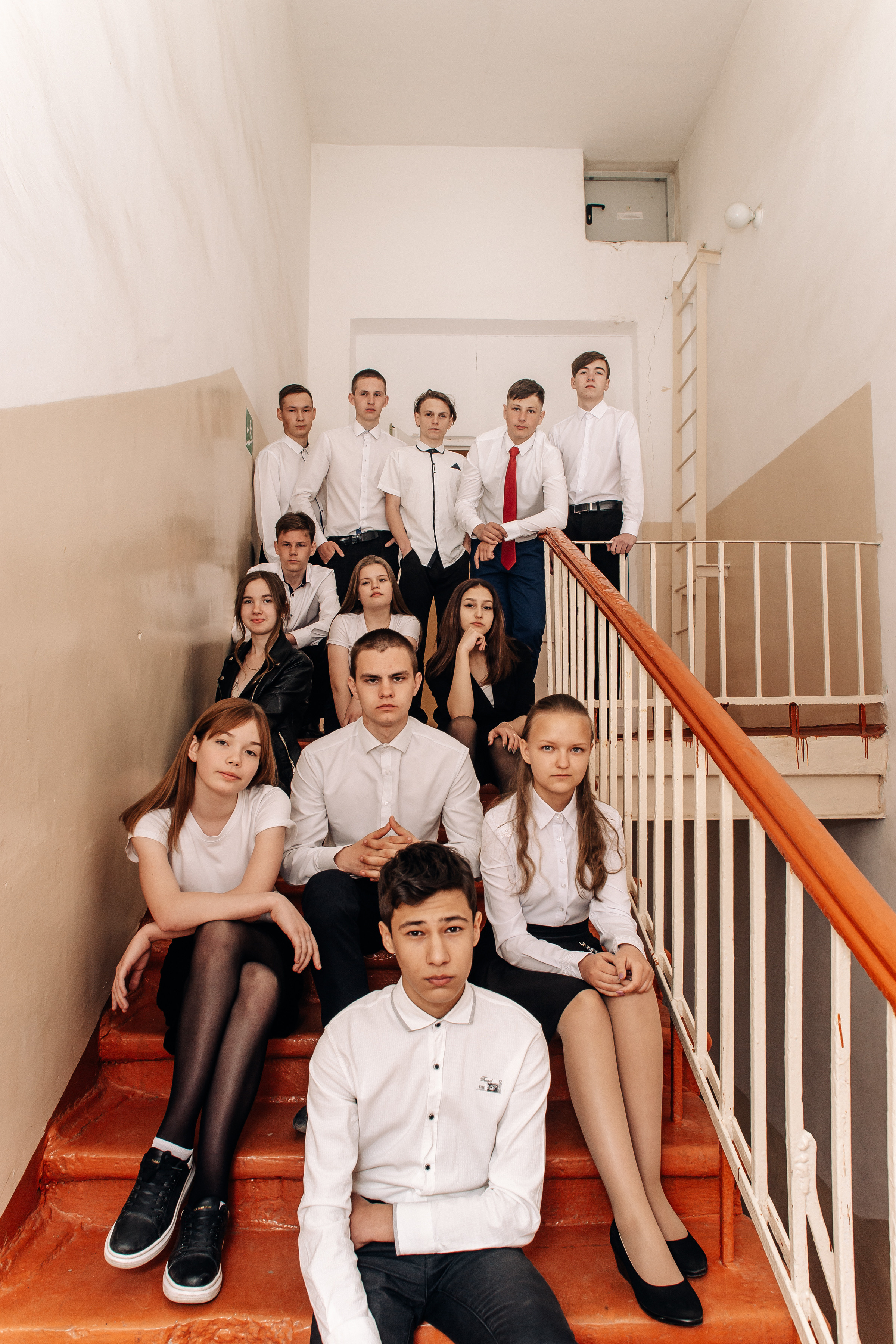9 класс — сьемка для альбома. Ольга Плаксина фотограф в Саратове